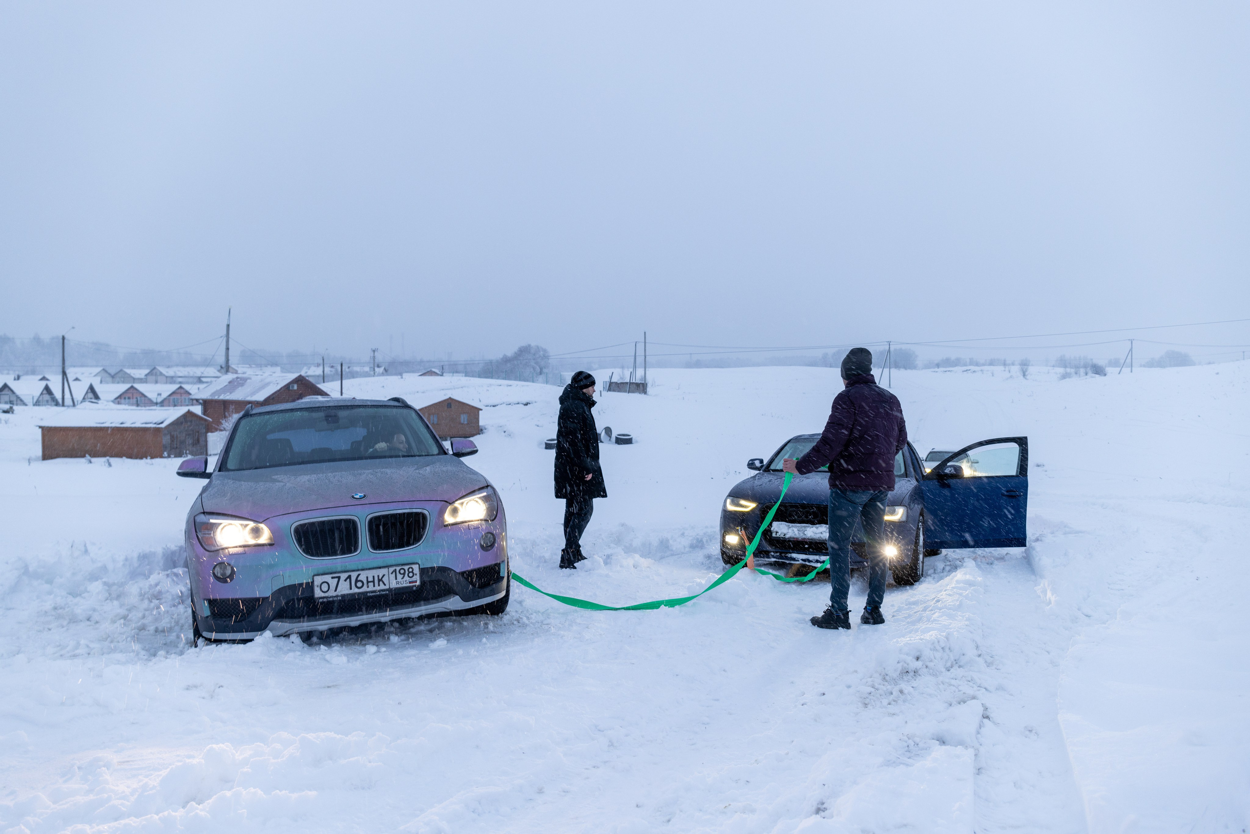 Зимние покатушки. Автомобильная фотография в Санкт-Петербурге
