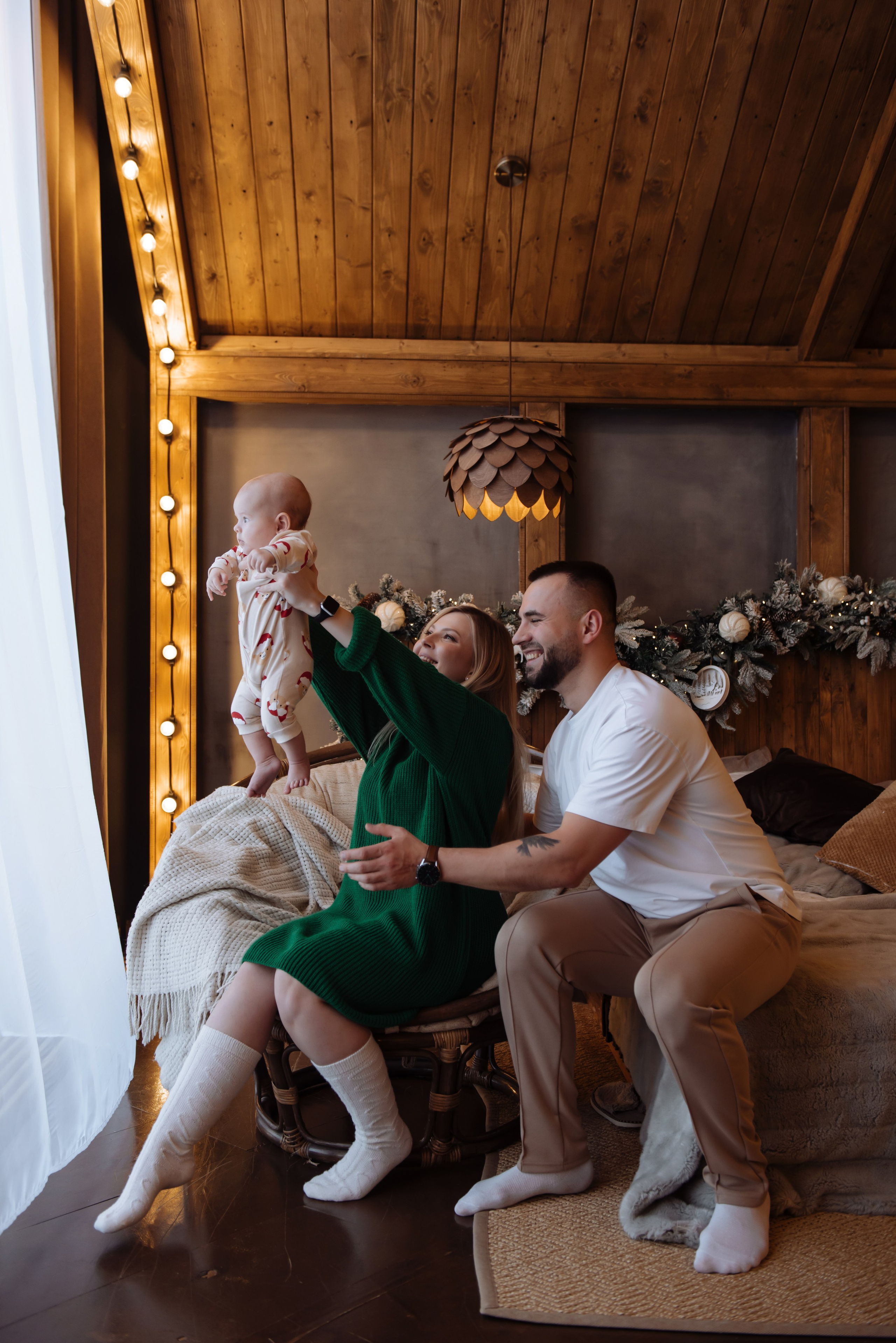 New Year Юля, Рома и маленький Эрик. Свадебный, портретный, фотограф беременности в Нижнем Новгороде Алина Зиновьева