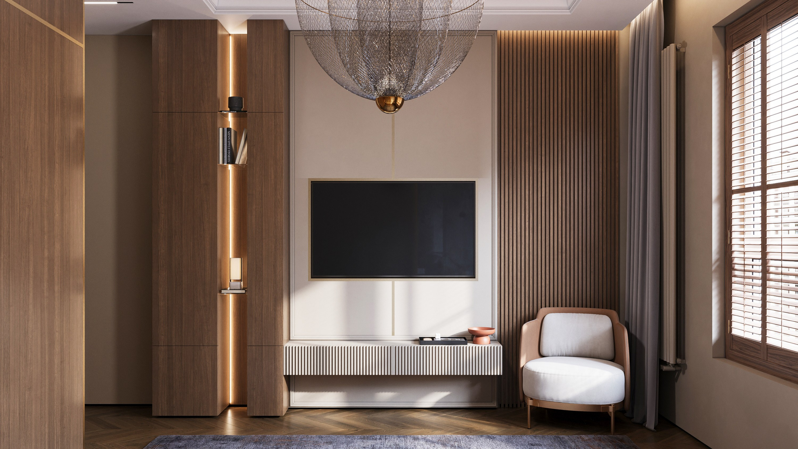 Квартира 142 м². Дизайнер интерьера Малюгина Ксения Санкт-Петербург