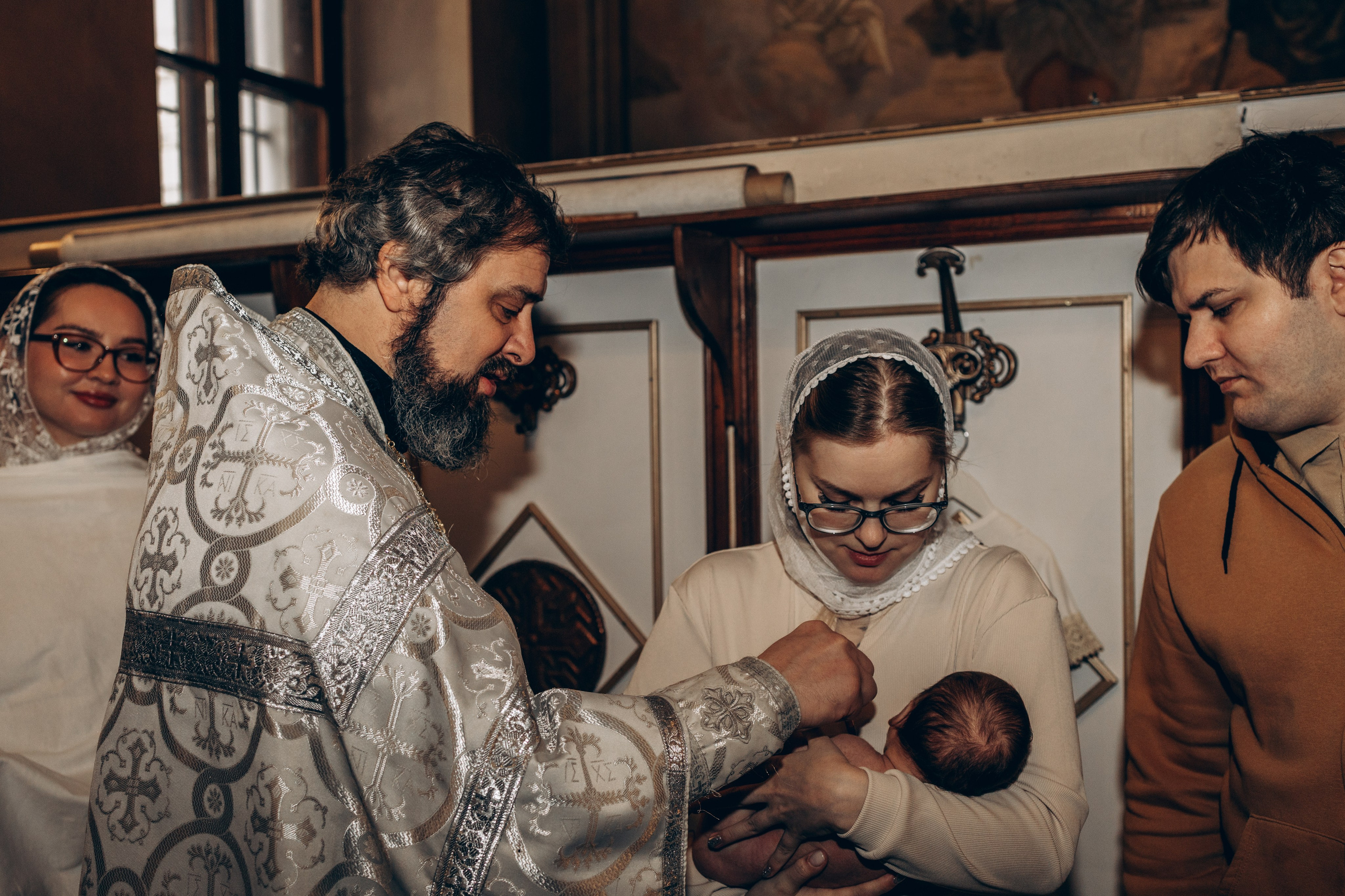 Крещение в Храме Воскресения Словущего в Даниловской Слободе. Главная