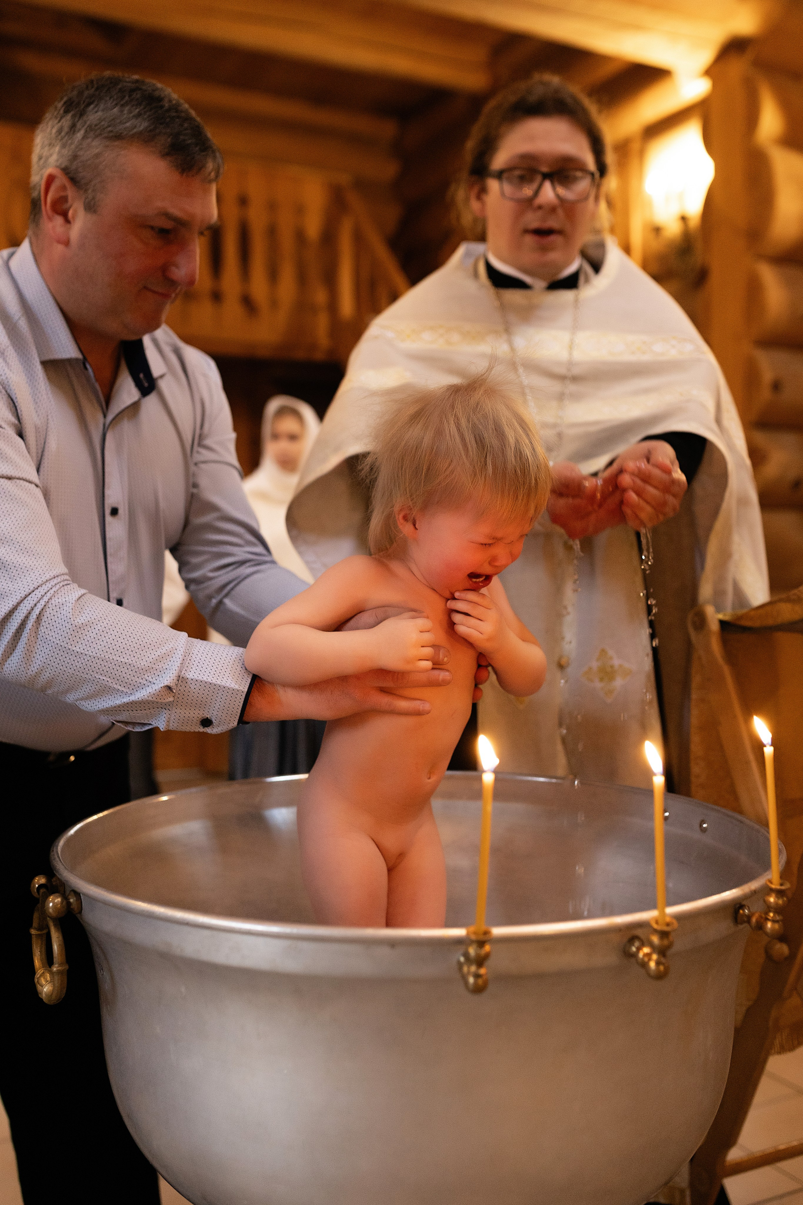 Таинство Крещения Ксении. Фотограф в Железнодорожном и Балашихе