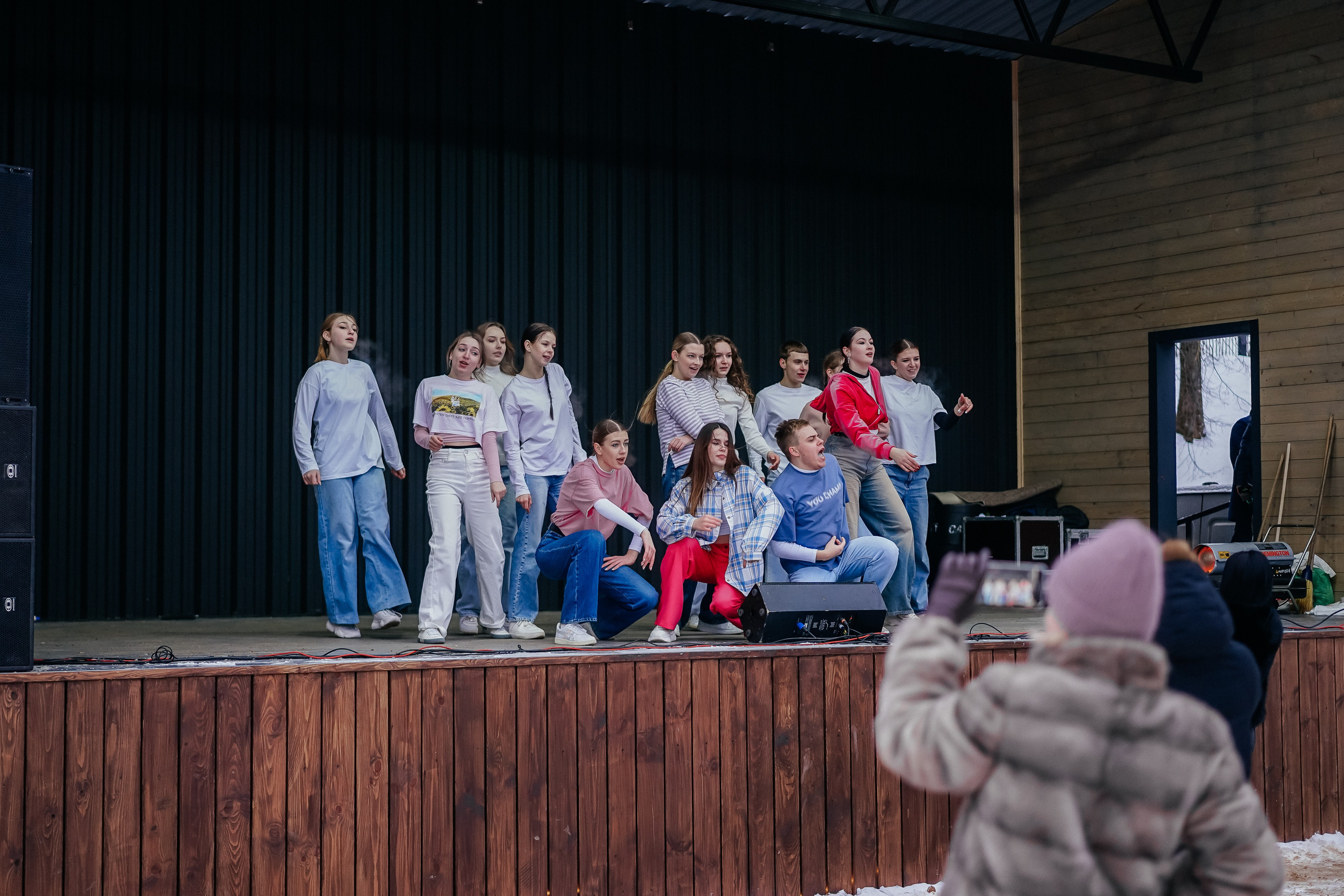 «Предновогодний переполох» Лопатинский сад, 14.12.2024. Фотограф и видеограф Смоленск | Студия Цезарь