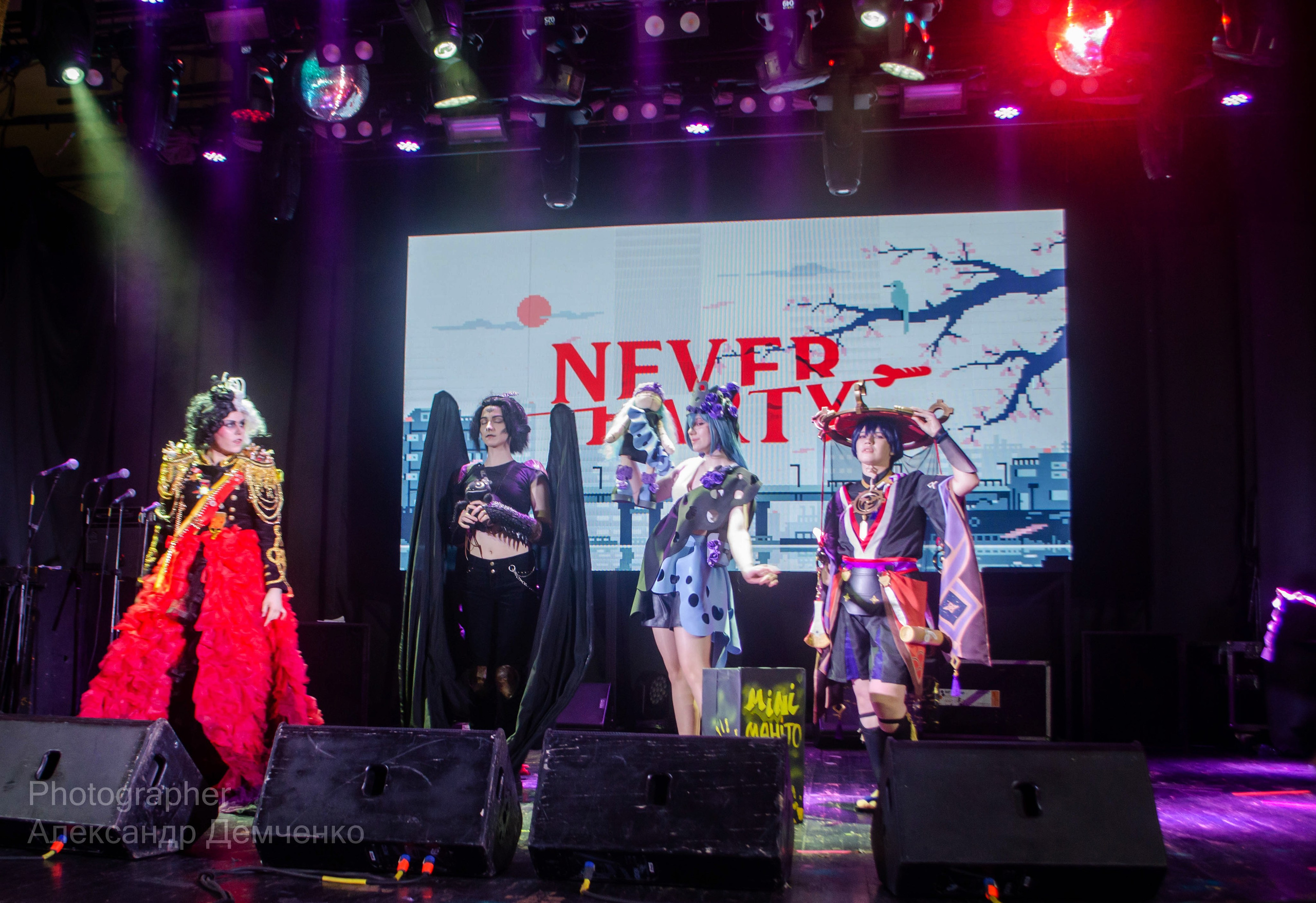Фотосессия на фестивале косплея Never Party 3.0 в Москва
