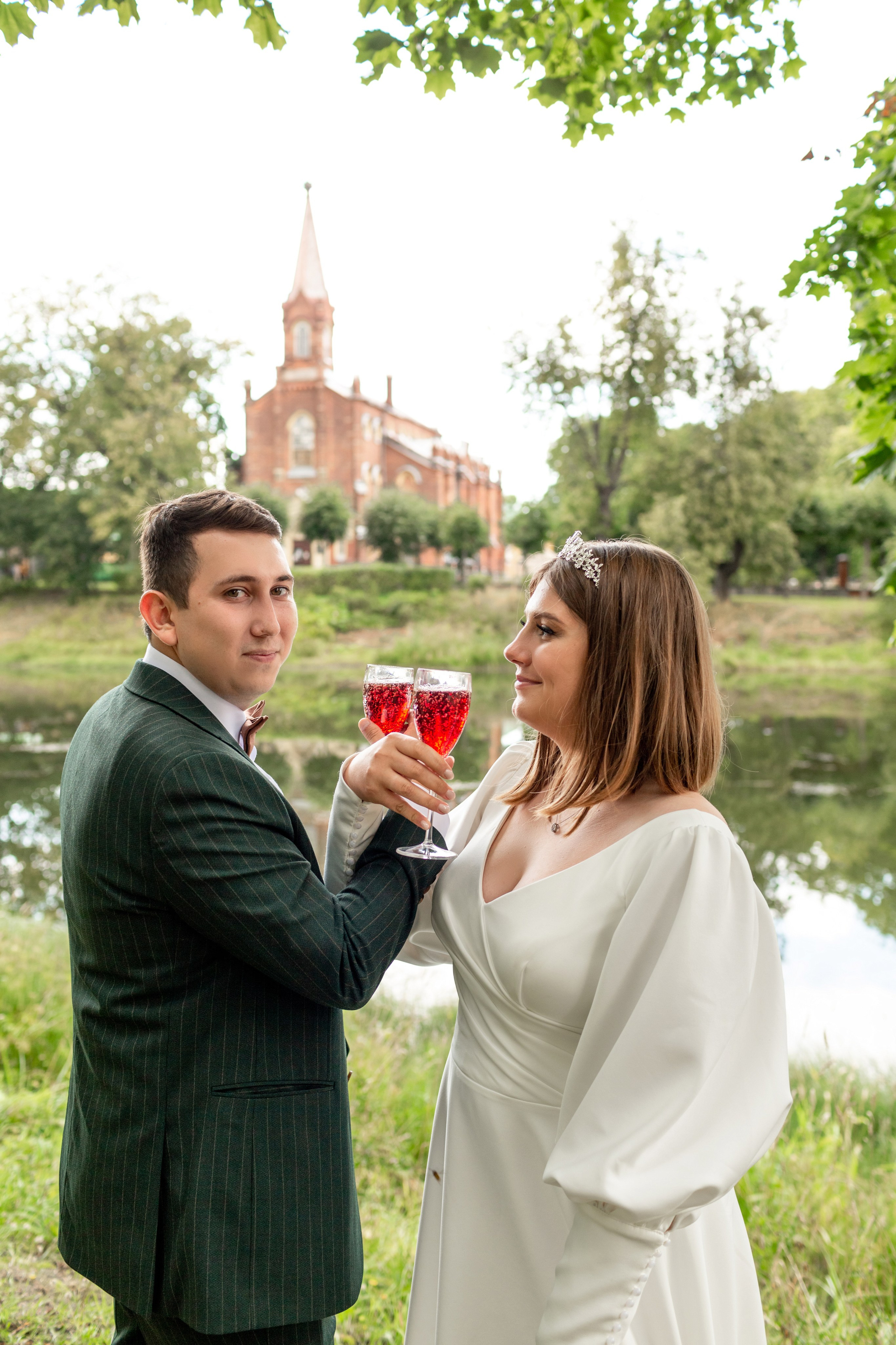 Свадебная фотосессия в Пушкине. Свадебный фотограф Кирилл Белый