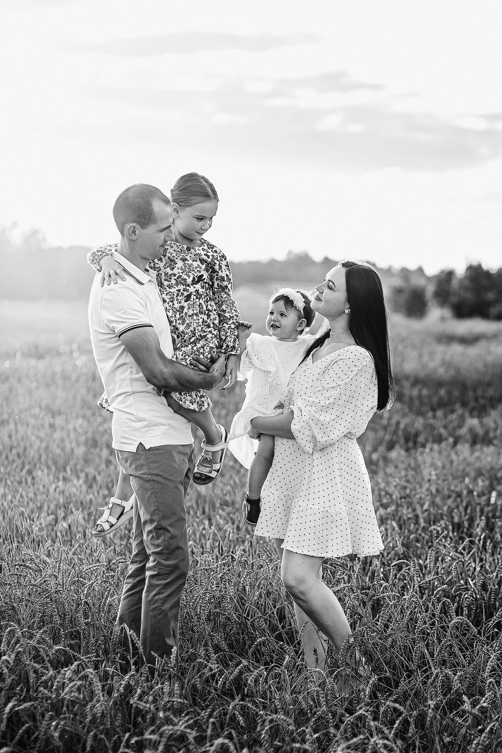 Семья Анны и Евгения. Портретный и семейный фотограф в Минске