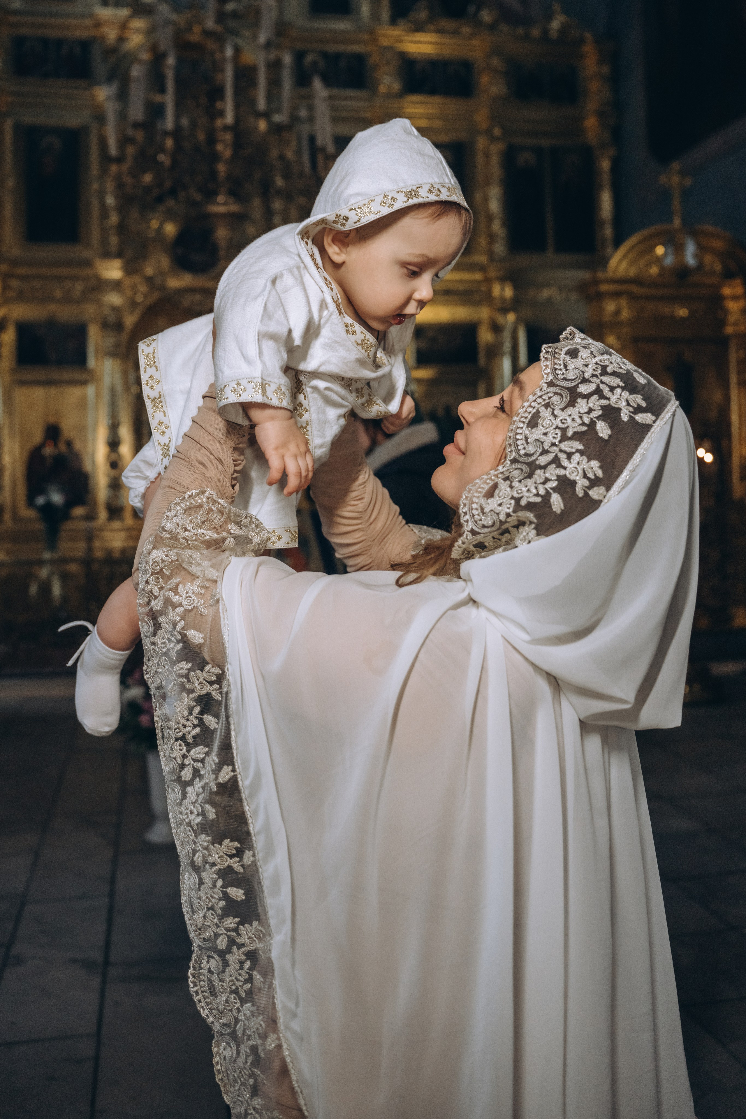Таинство Крещения Демида. Фотограф Ольга Рубцова в Москве и Московской области