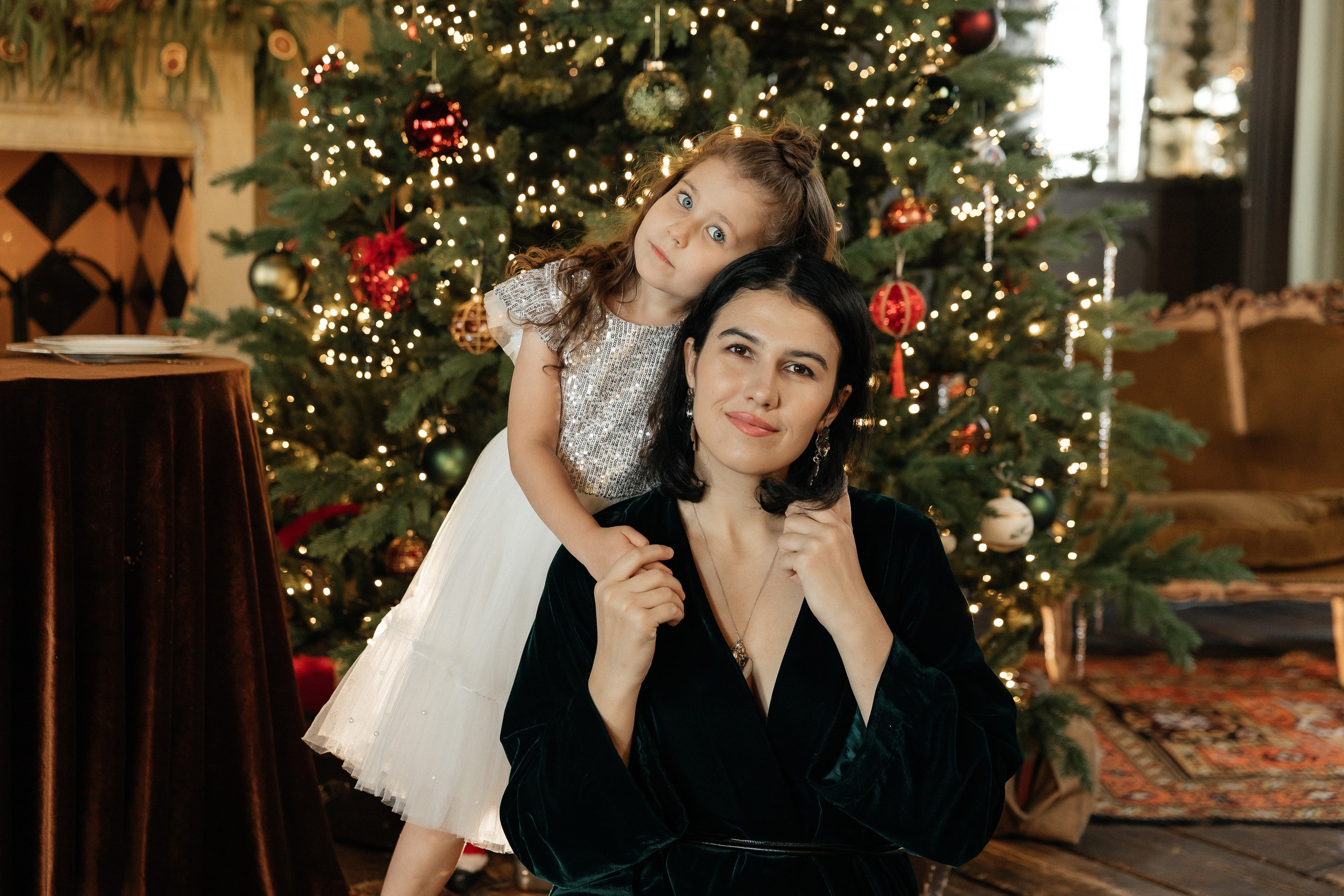 Кирилл, Яна и Алиса (новогодняя). Свадебный и Семейный фотограф Свекрова Ольга