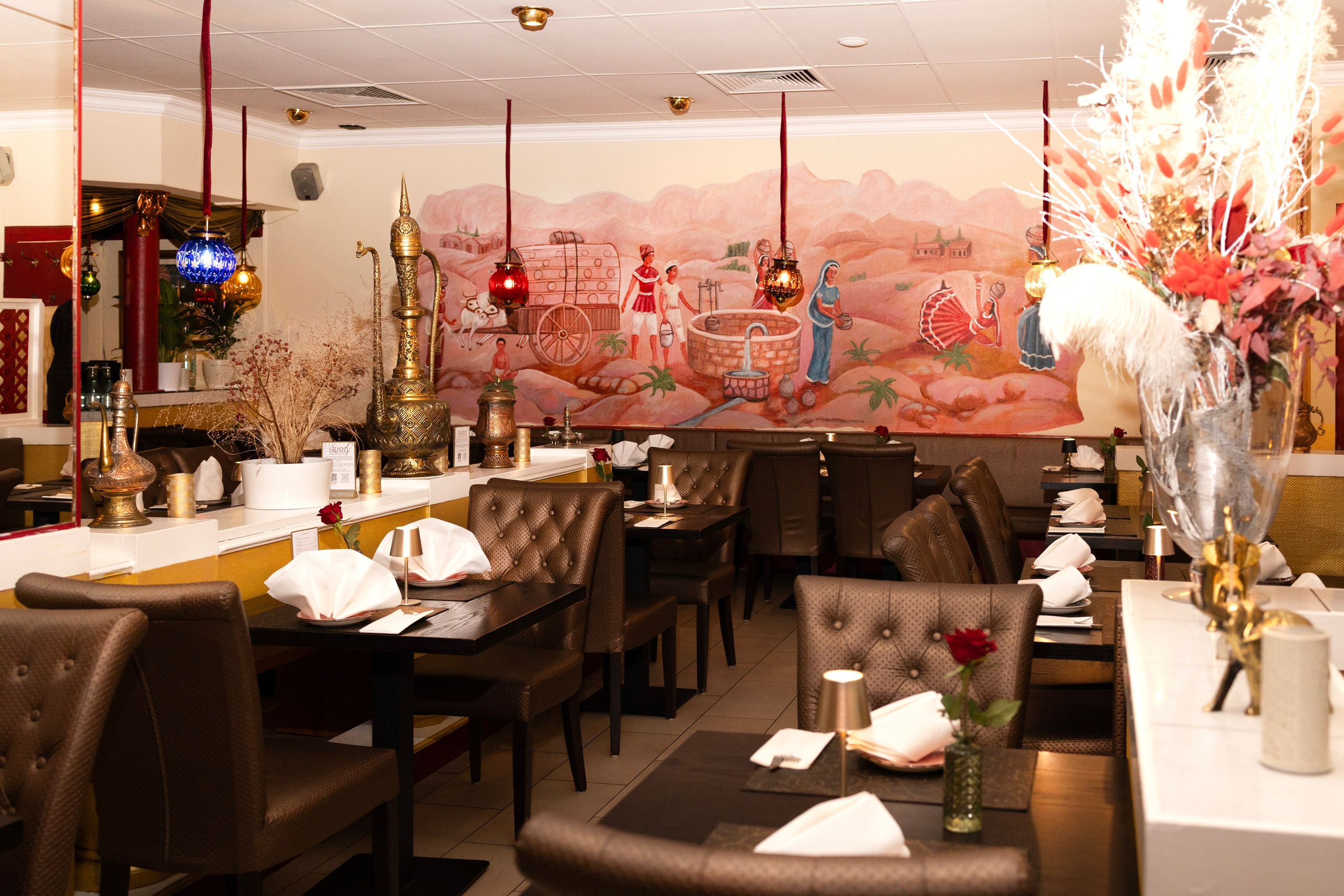 Indisches Restaurant Guru. Photographer in Munich