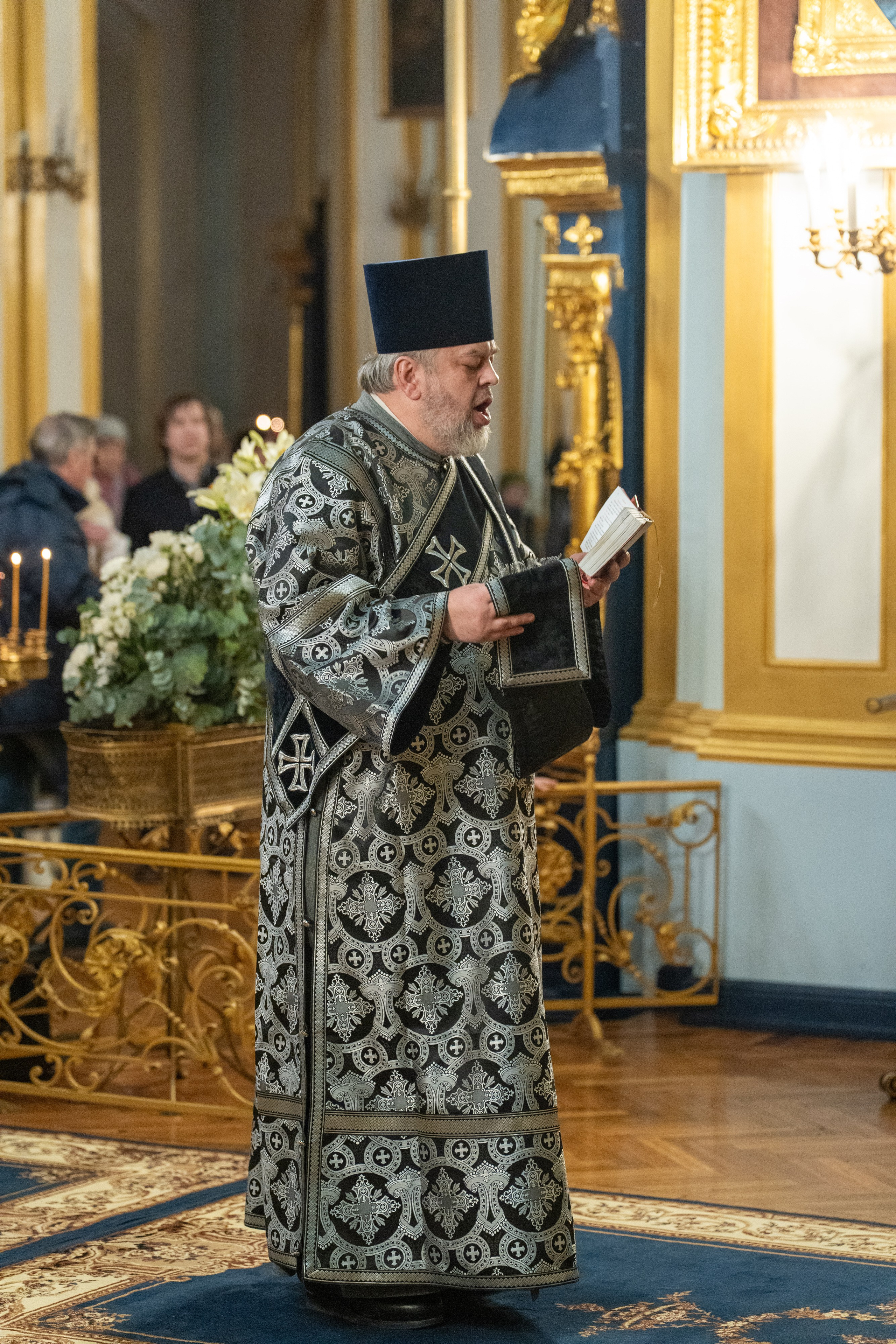 Великая вечерня. Чин прощения. НИКОЛО-БОГОЯВЛЕНСКИЙ МОРСКОЙ СОБОР