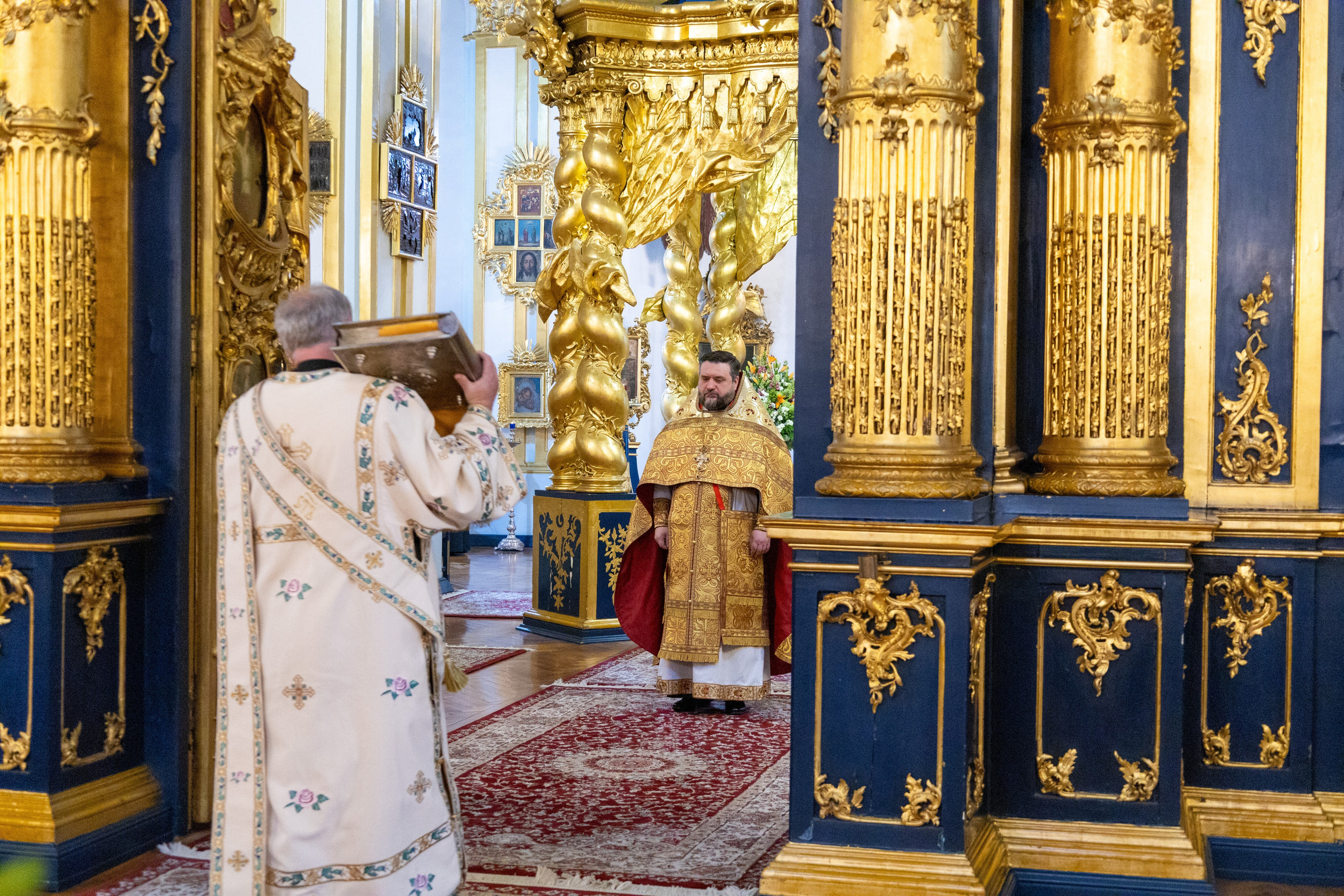 НЕДЕЛЯ 4-Я ПО ПЯТИДЕСЯТНИЦЕ. ГЛАС 3-Й. ВЛАДИМИРСКОЙ ИКОНЫ БОЖИЕЙ МАТЕРИ. НИКОЛО-БОГОЯВЛЕНСКИЙ МОРСКОЙ СОБОР