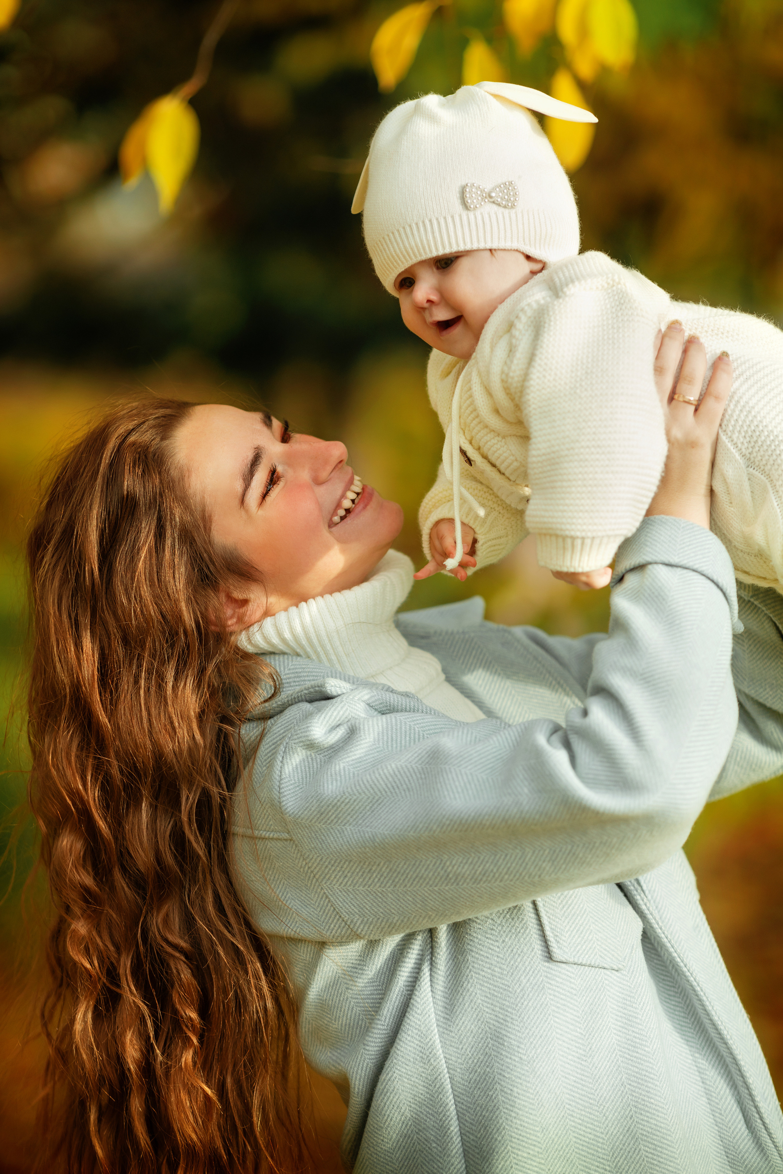 Осенняя романтика. Семейная фотосессия. Фотографы в Кандалакше Олеся и Юрий. Мурманская область, Россия