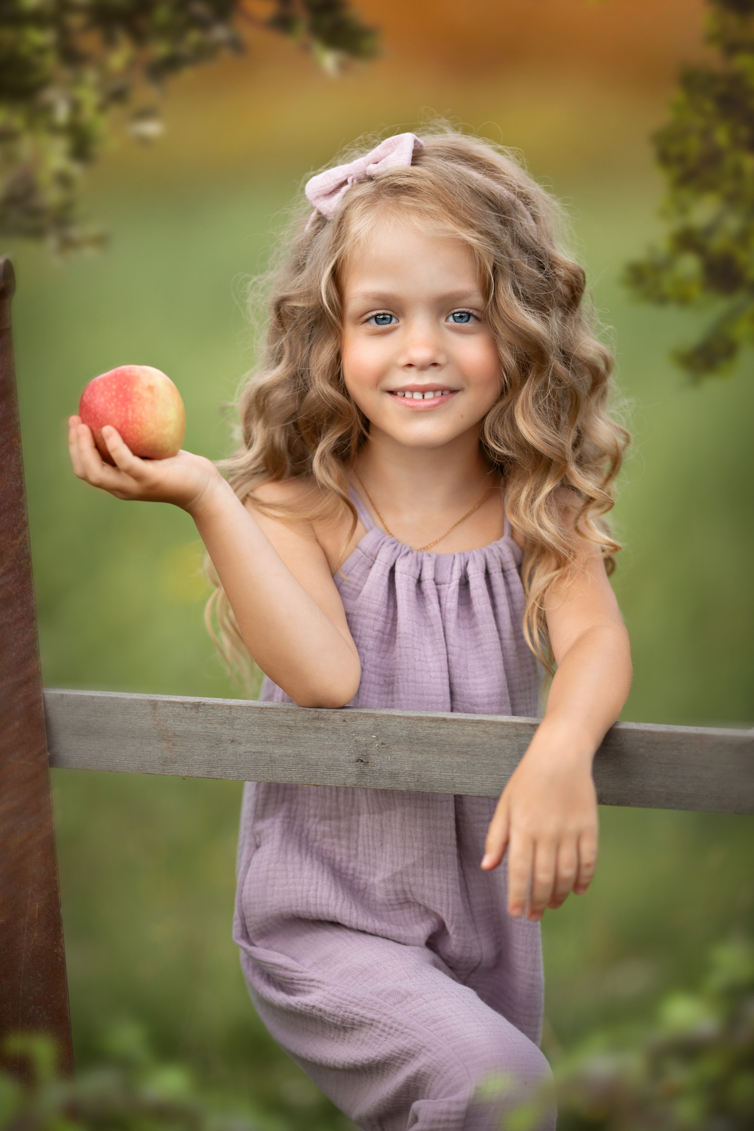 Яночка и лето. Фотографы в Кандалакше Олеся и Юрий. Мурманская область, Россия