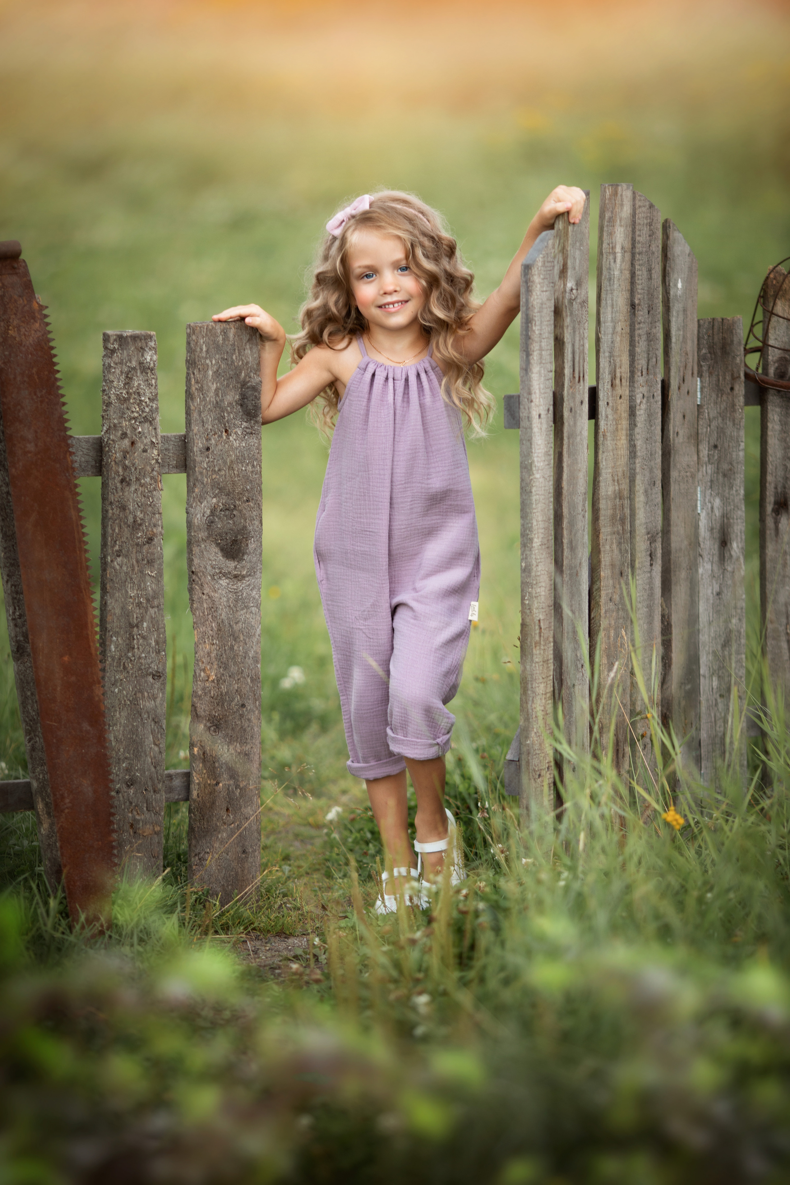 Яночка и лето. Фотографы в Кандалакше Олеся и Юрий. Мурманская область, Россия