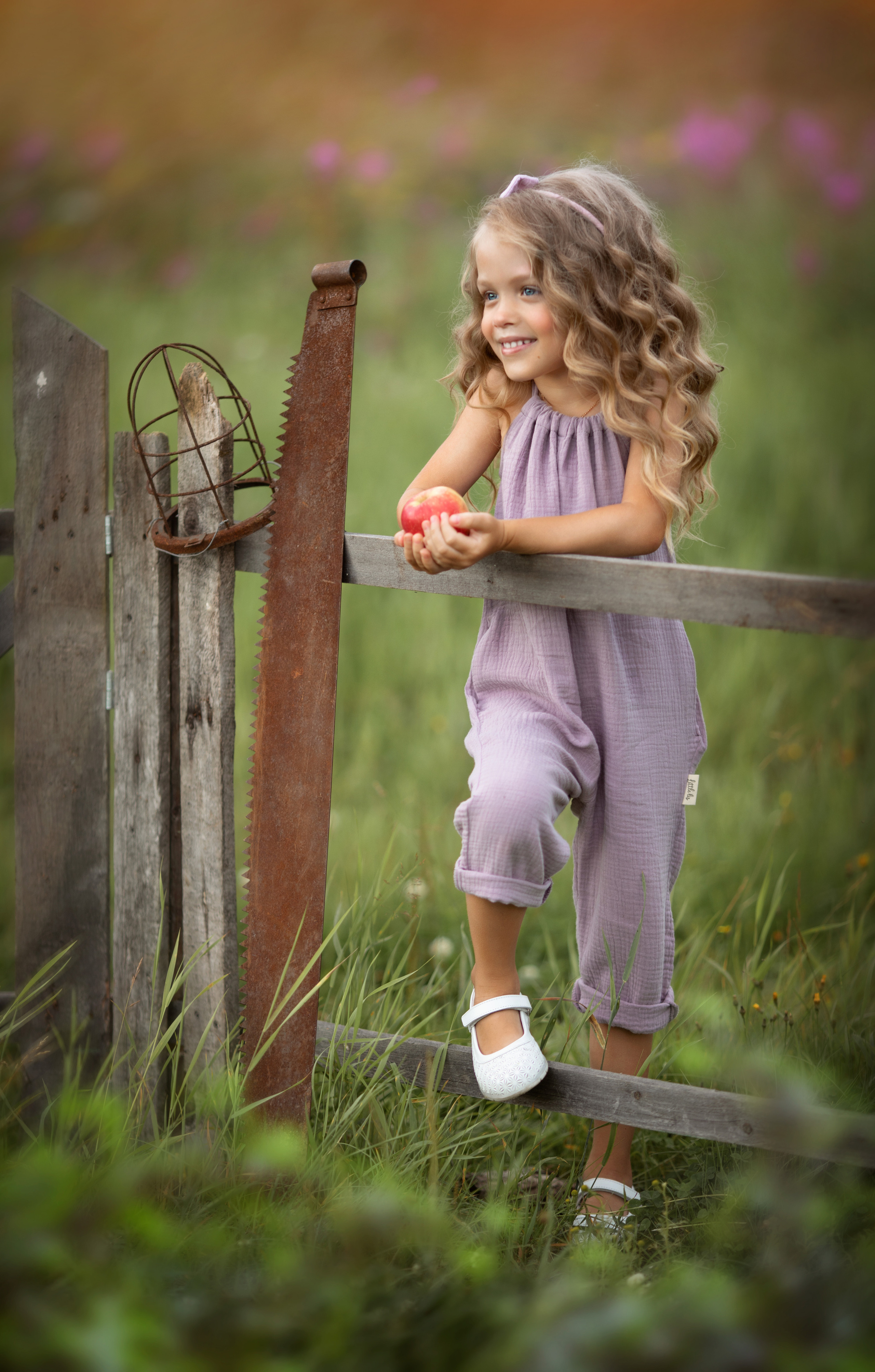 Яночка и лето. Фотографы в Кандалакше Олеся и Юрий. Мурманская область, Россия