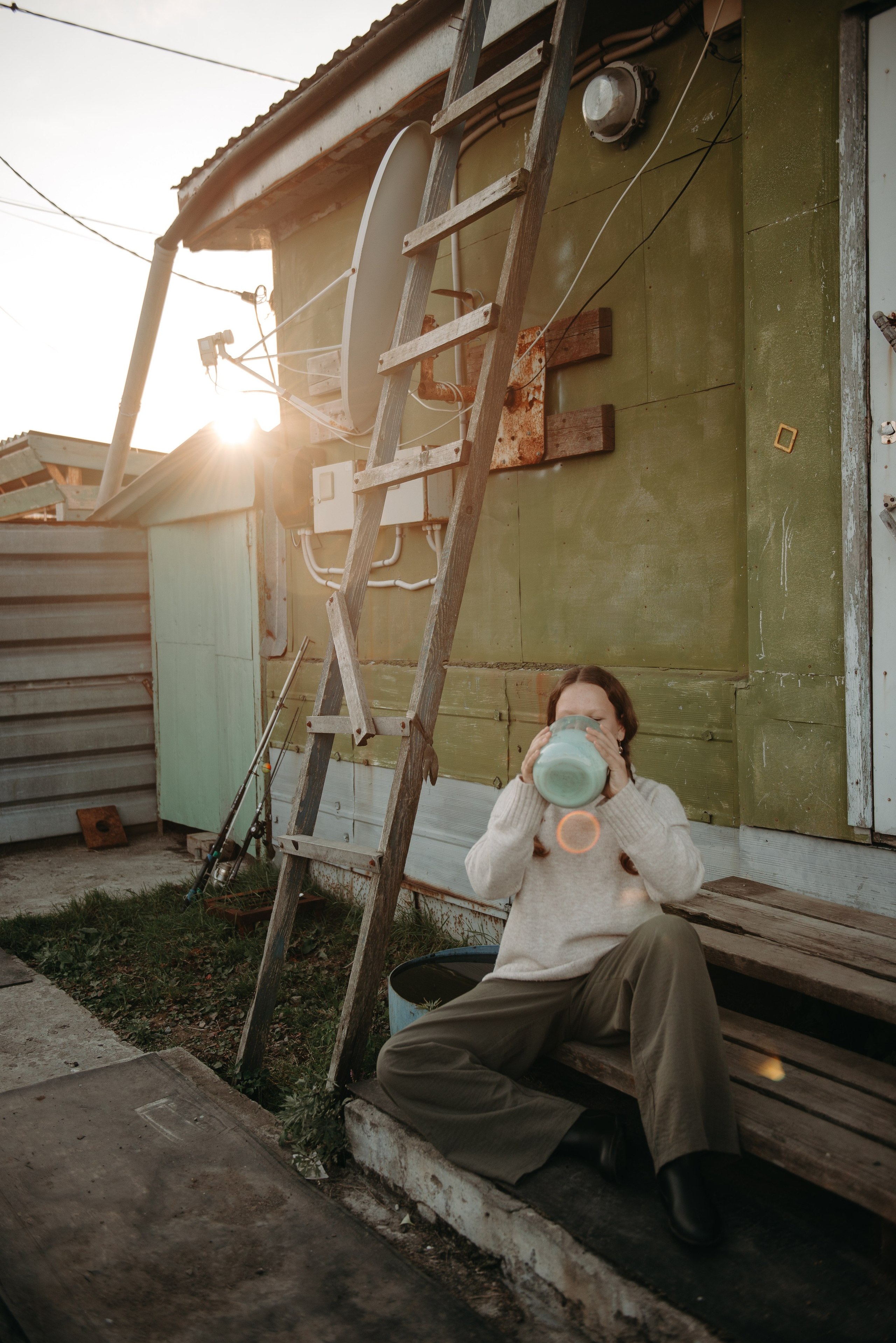 Друзья на даче. Ирина Метелица фотограф на Шикотане