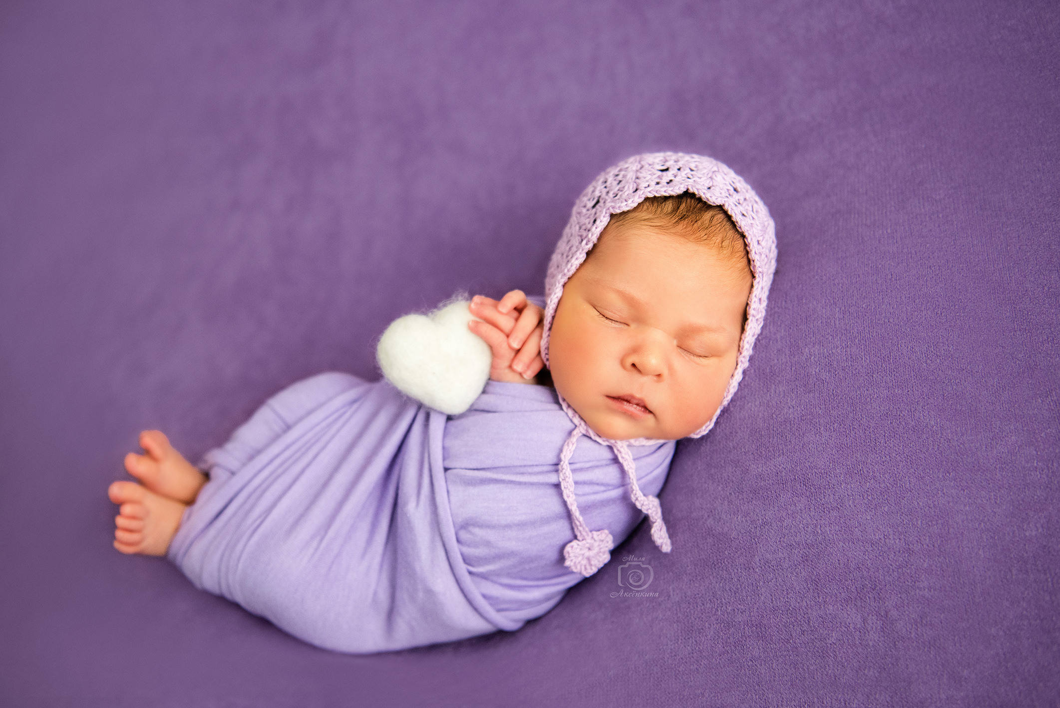 Портфолио новорожденных. Фотограф в Нефтеюганске Мила Аксёнкина
