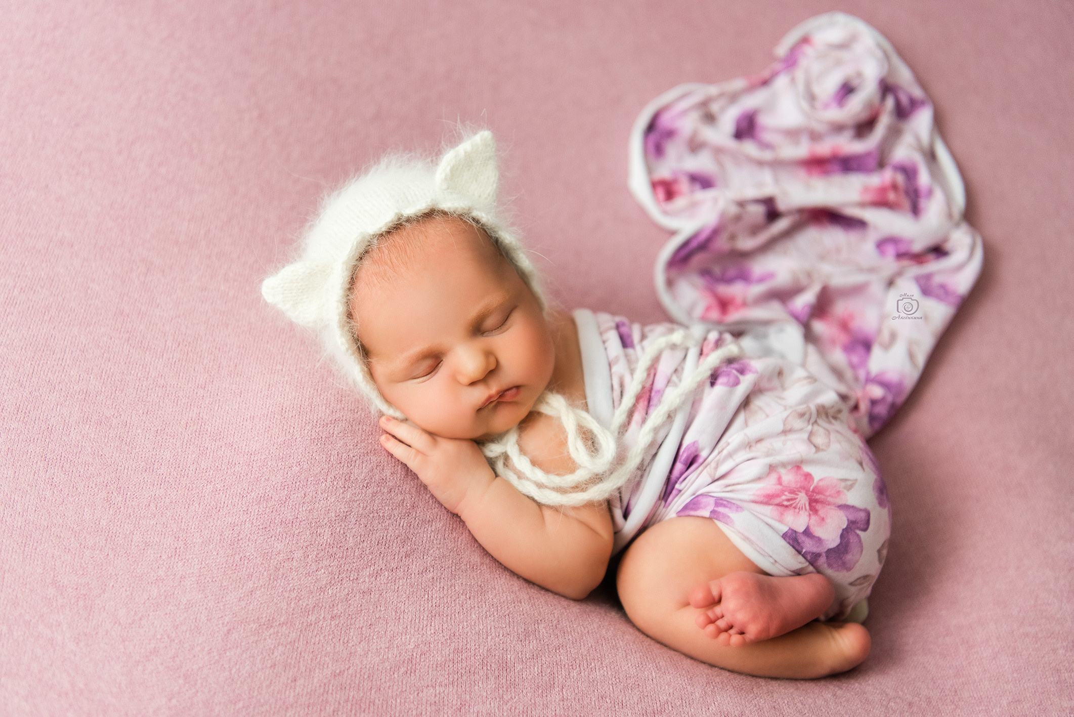 Портфолио новорожденных. Фотограф в Нефтеюганске Мила Аксёнкина