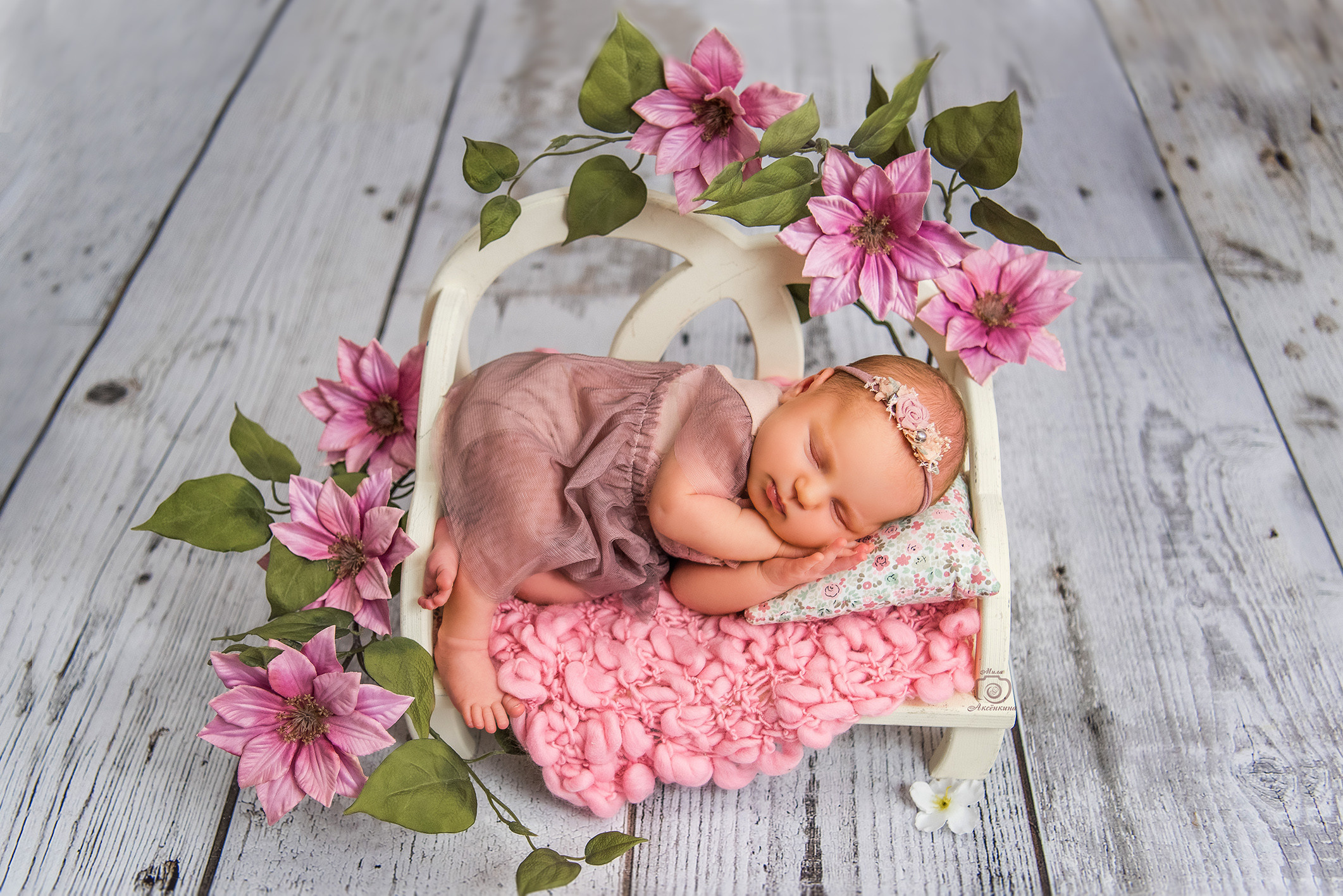 Портфолио новорожденных. Фотограф в Нефтеюганске Мила Аксёнкина
