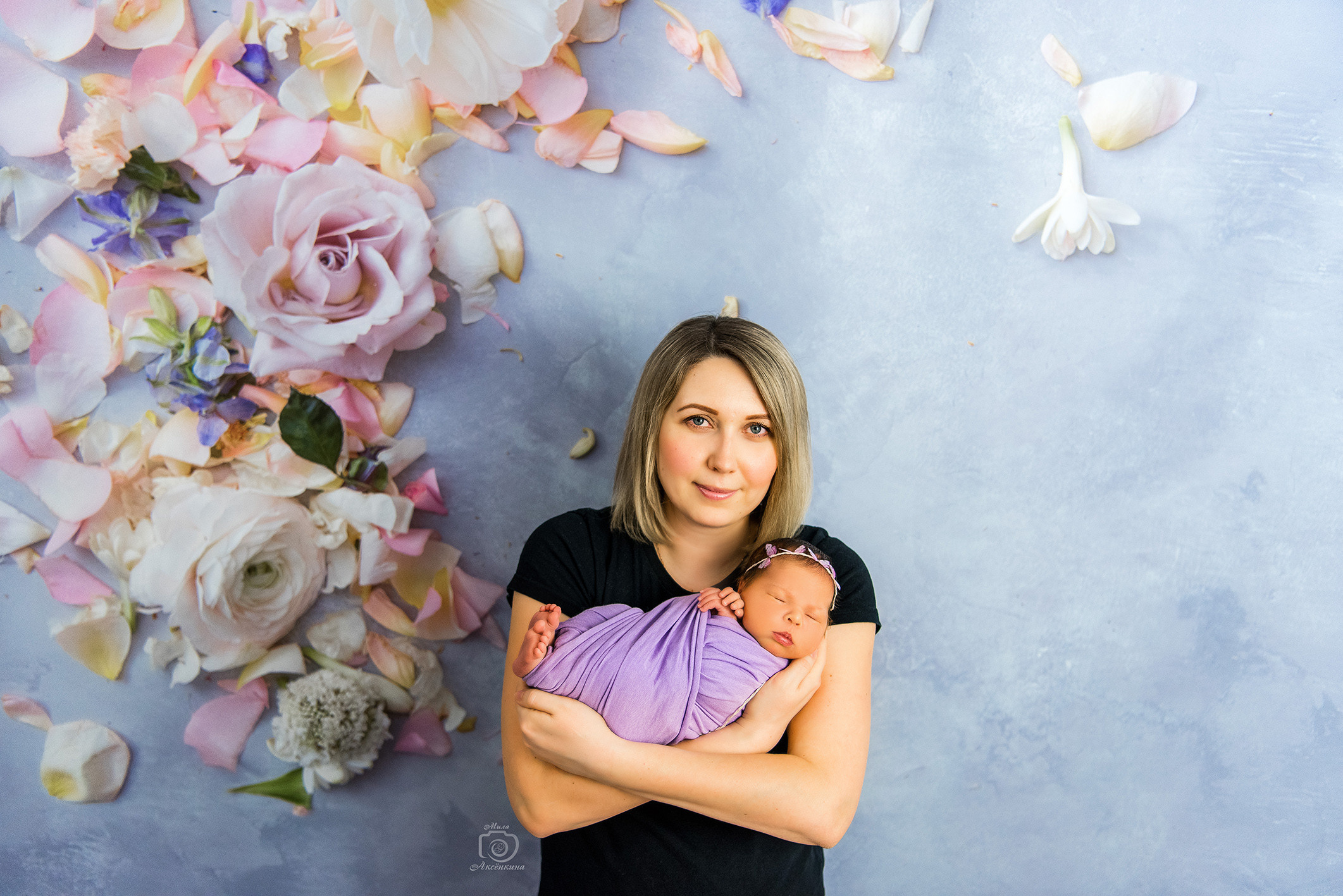 Портфолио новорожденных. Фотограф в Нефтеюганске Мила Аксёнкина