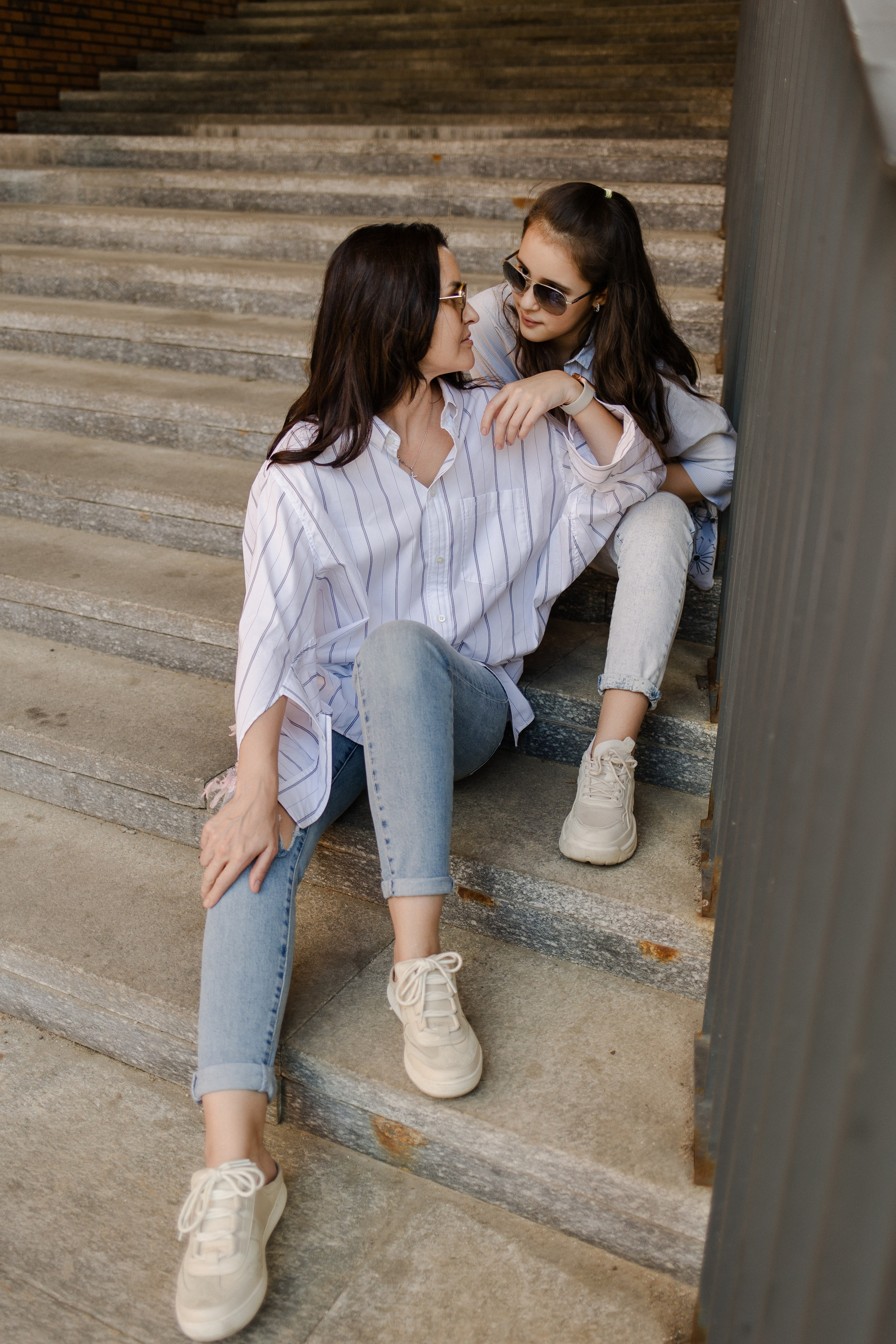 Алена с семьей. Семейный и детский фотограф в Москве Кузьмина Мария