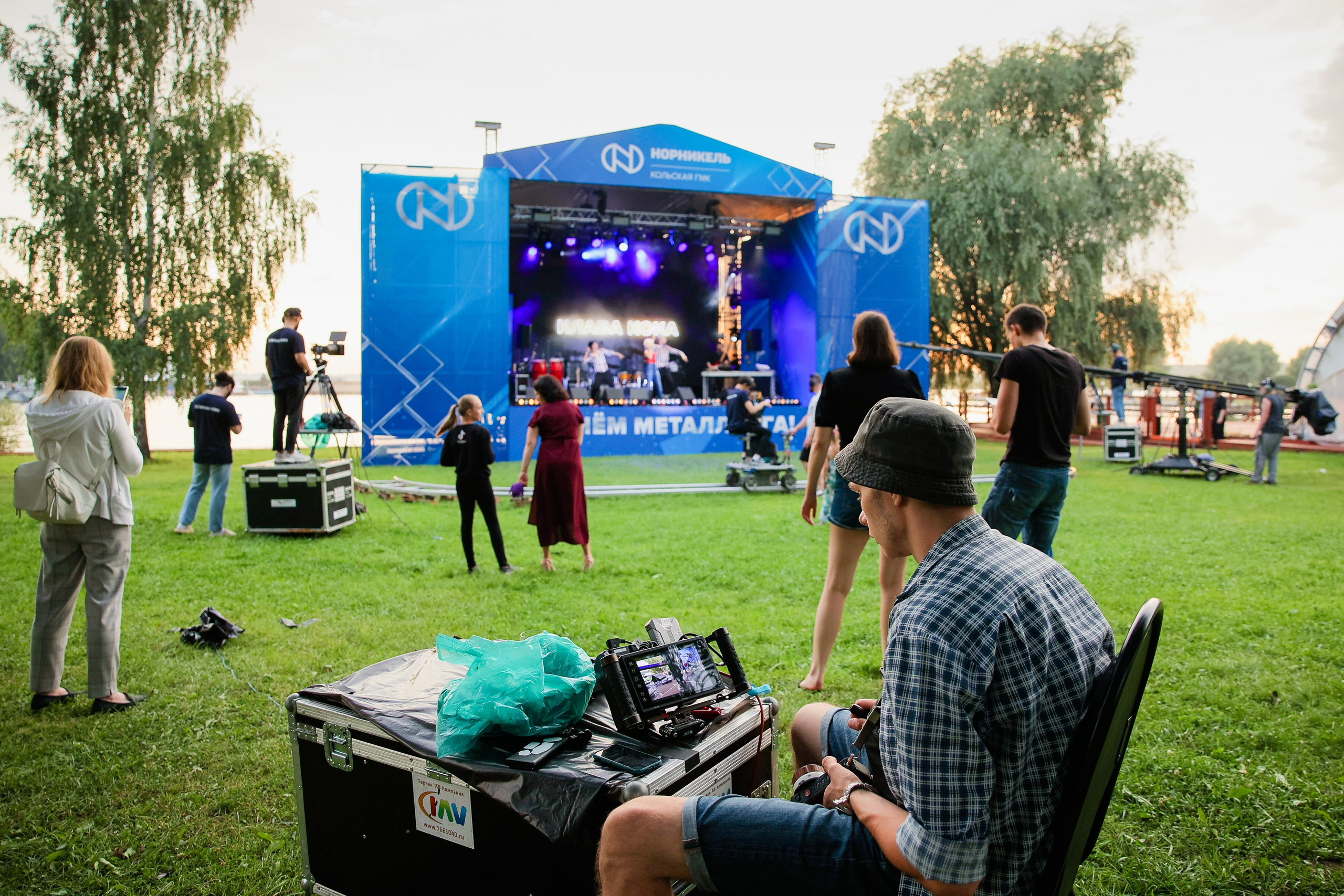 Backstage Чиж и Клава Кока. Фотограф Юрий Клим | Москва