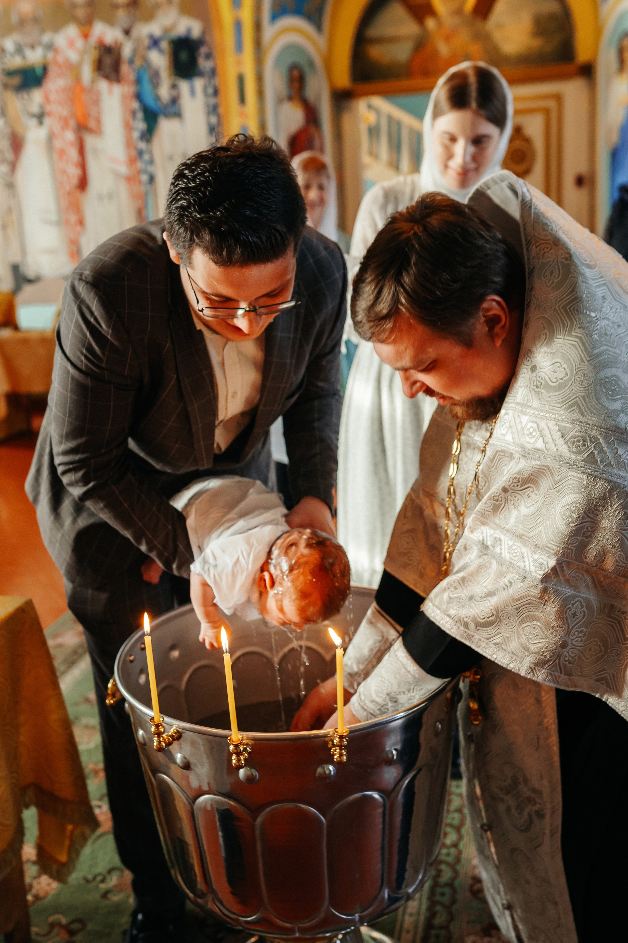 Фотосъемка крещения. Фотограф Ким Наталья в Красноярске