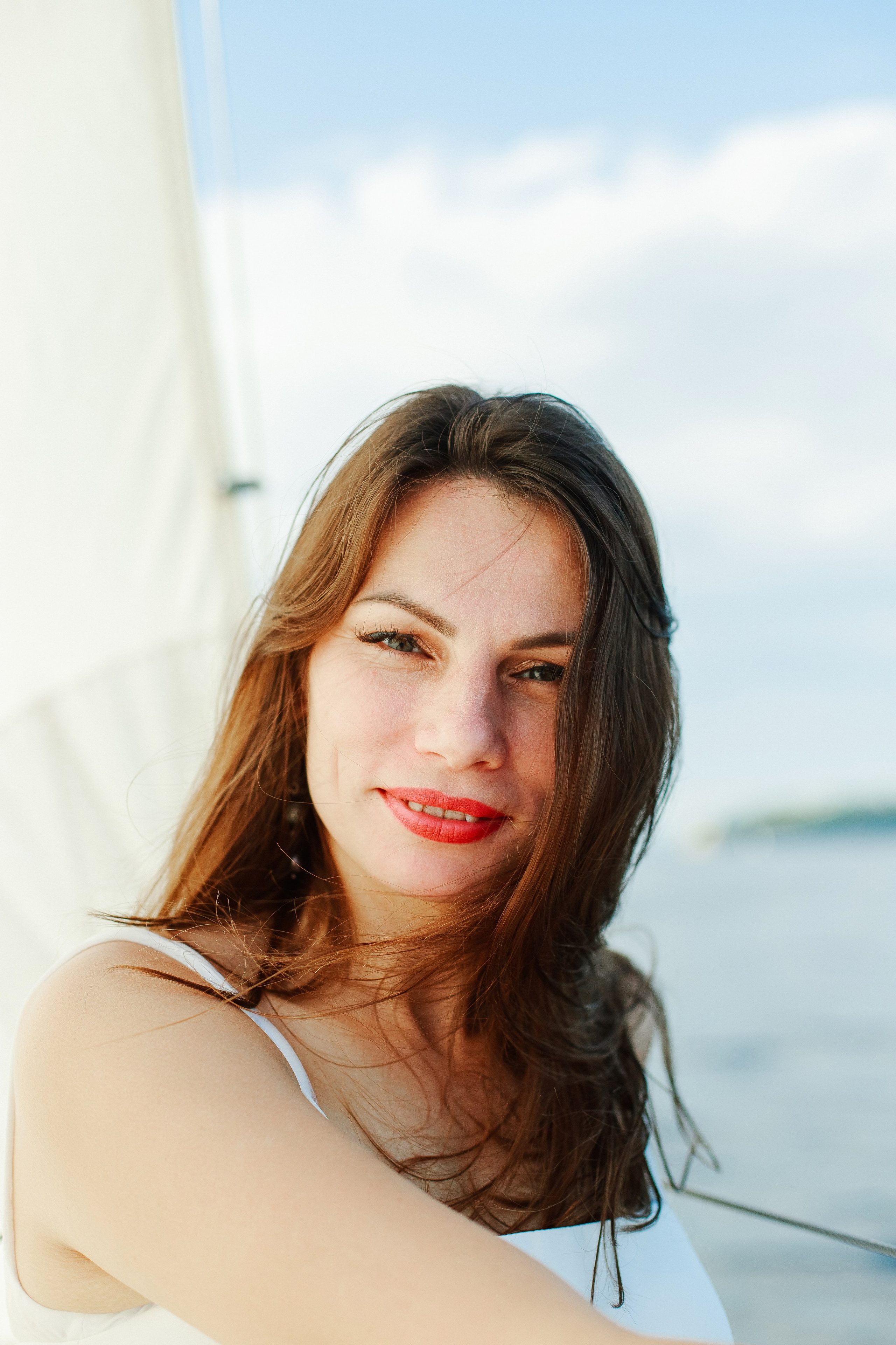 Фотосессия на яхте. Контентный фотограф в Перми Натали Кытманова