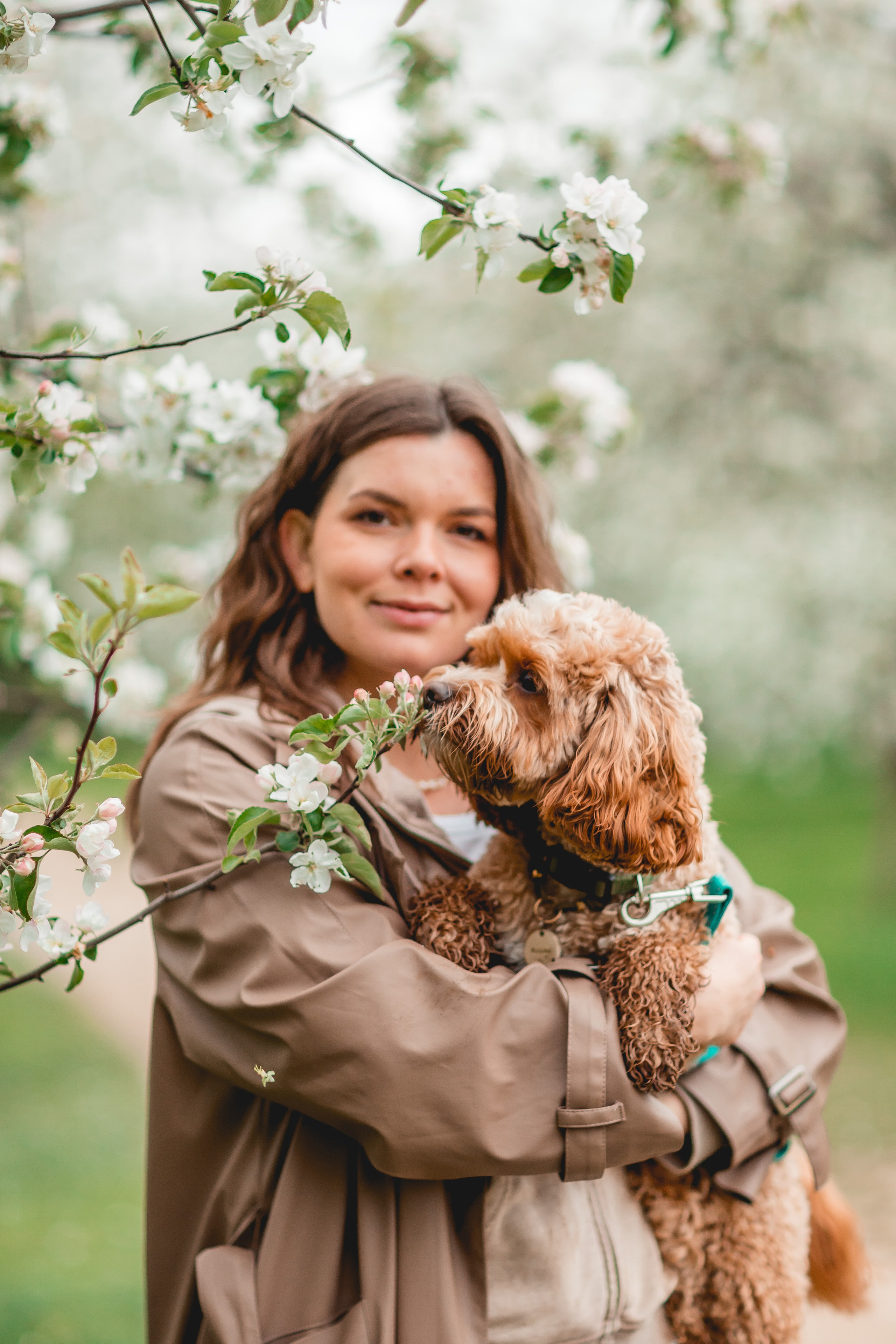 Ирина и Балу. Семейный фотограф анималист Мария Крючкова