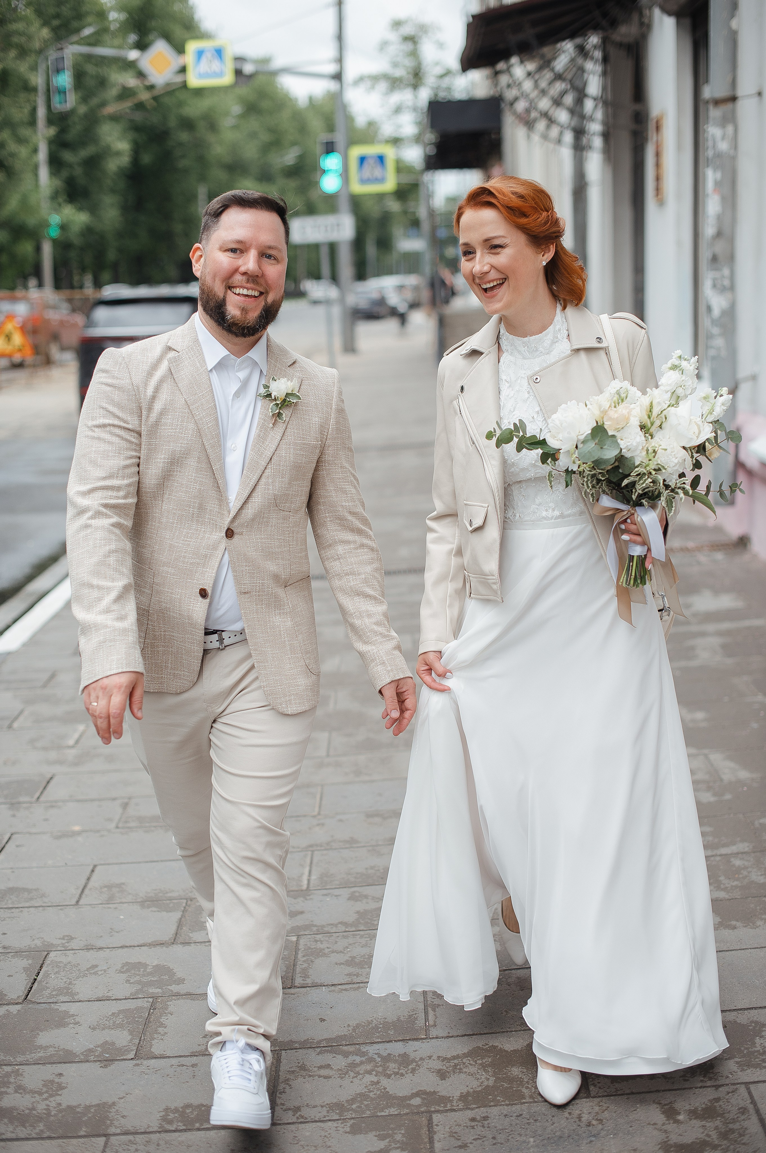 Свадебная фотосессия по историческому центру города Ярославль. Свадебный фотограф в Ярославле Денис Медоваров