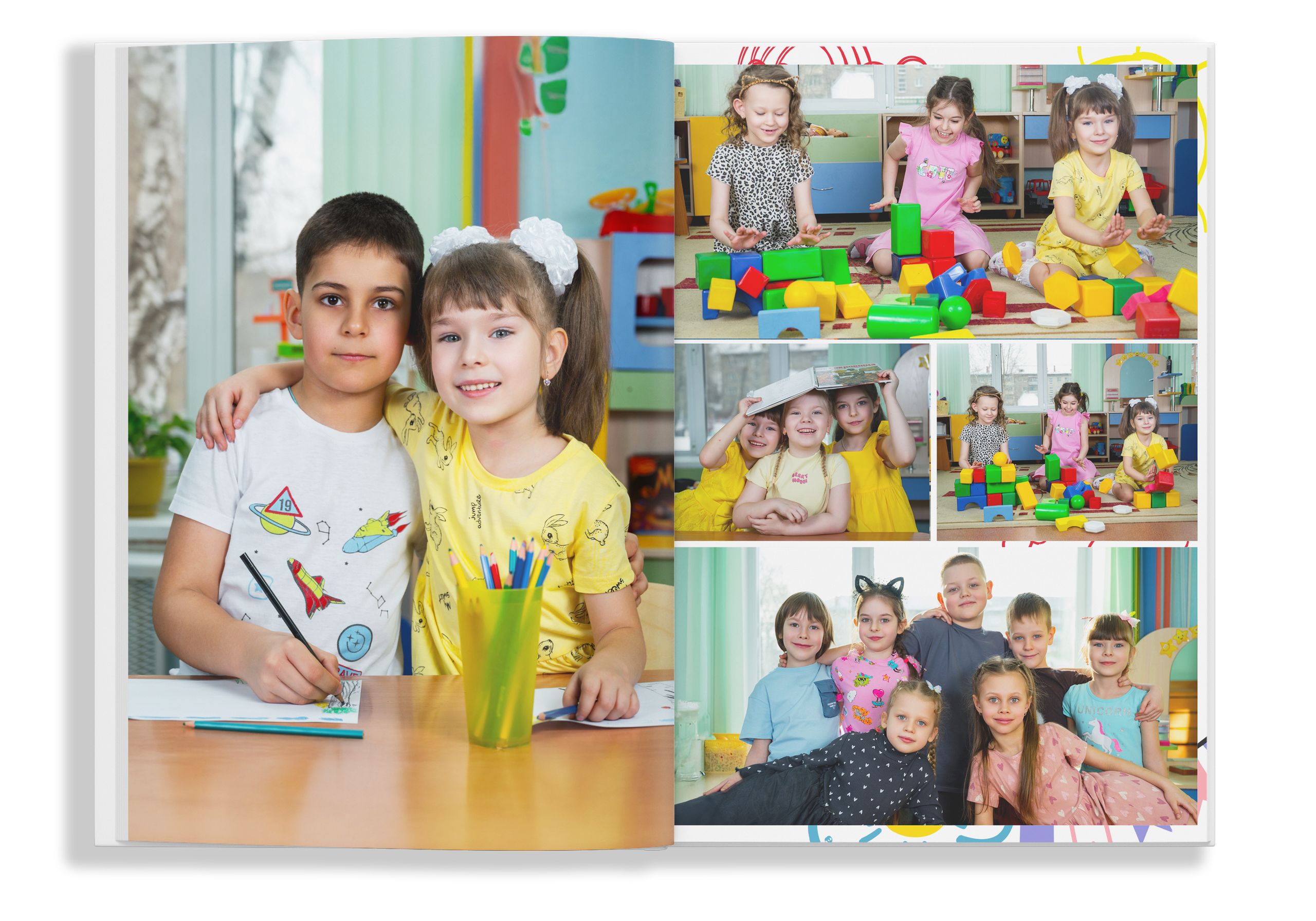 Детский сад. Выпускные альбомы Новосибирск