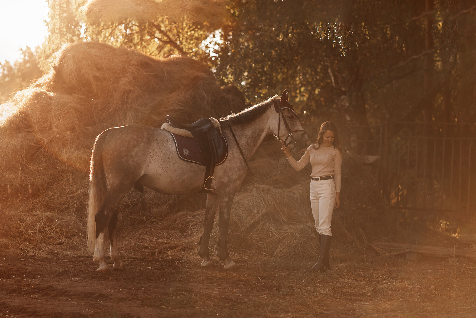 Конные фотопрогулки. Профессиональный фотограф в Ярославле и Москве, Филинская Анастасия