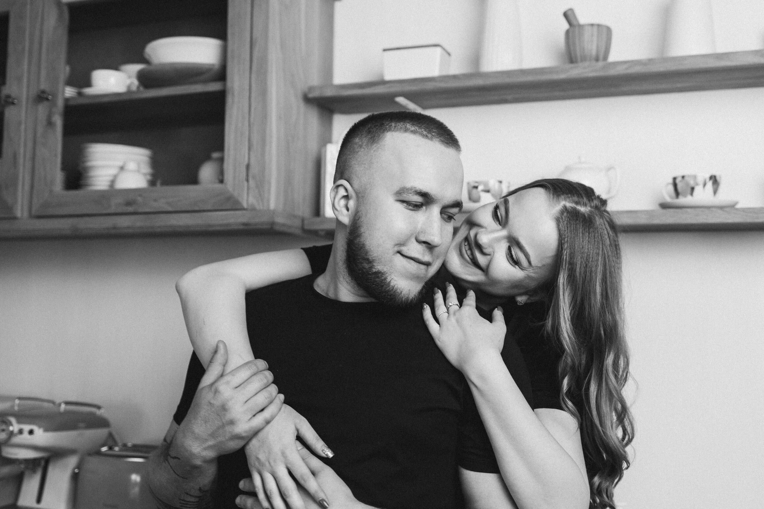 Съёмка для двоих в студии СВЕТ — фотограф Роман Болдырев