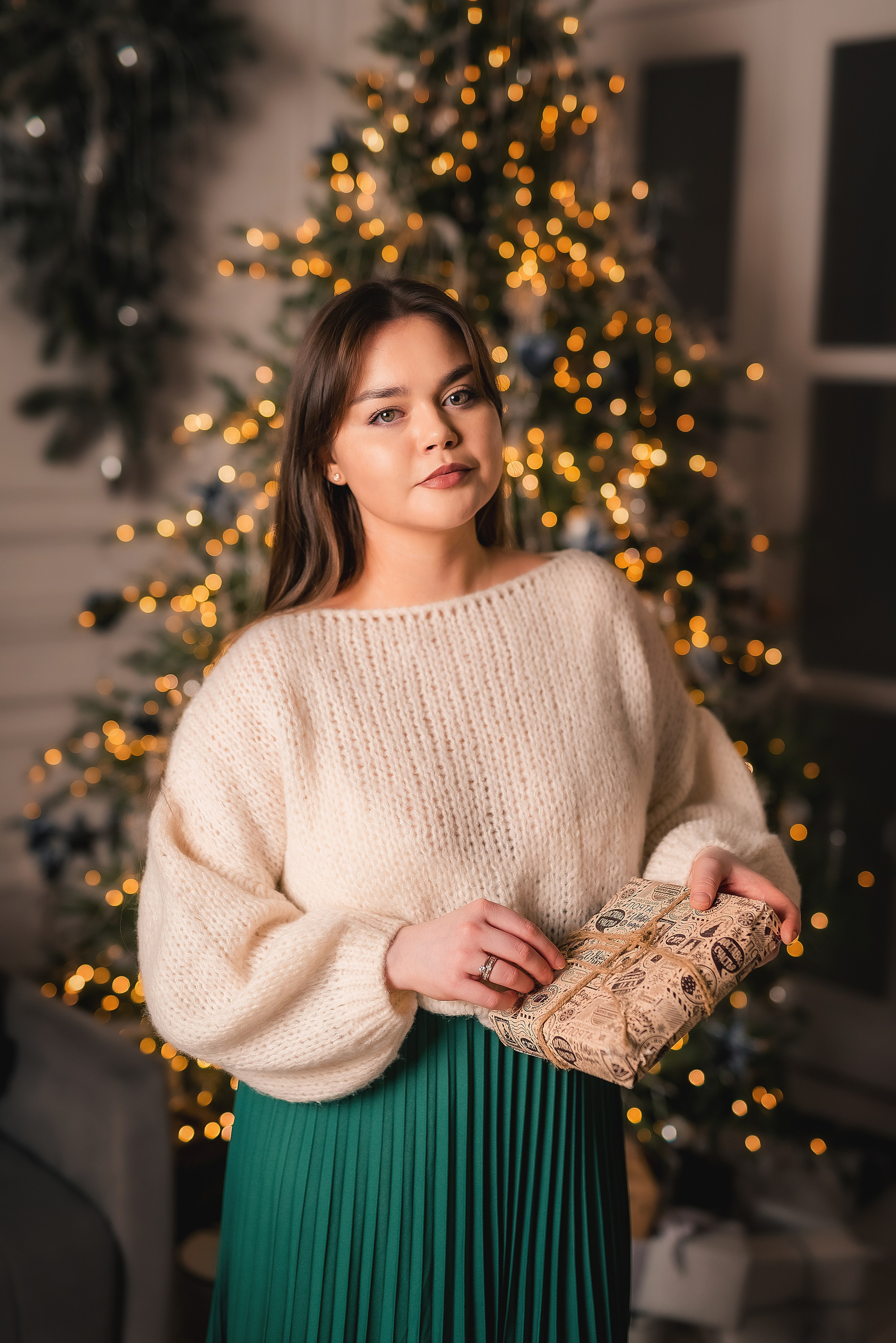 Новогодняя фотосессия для Юлии. Семейный, детский фотограф в Воронеже Анна Никитина