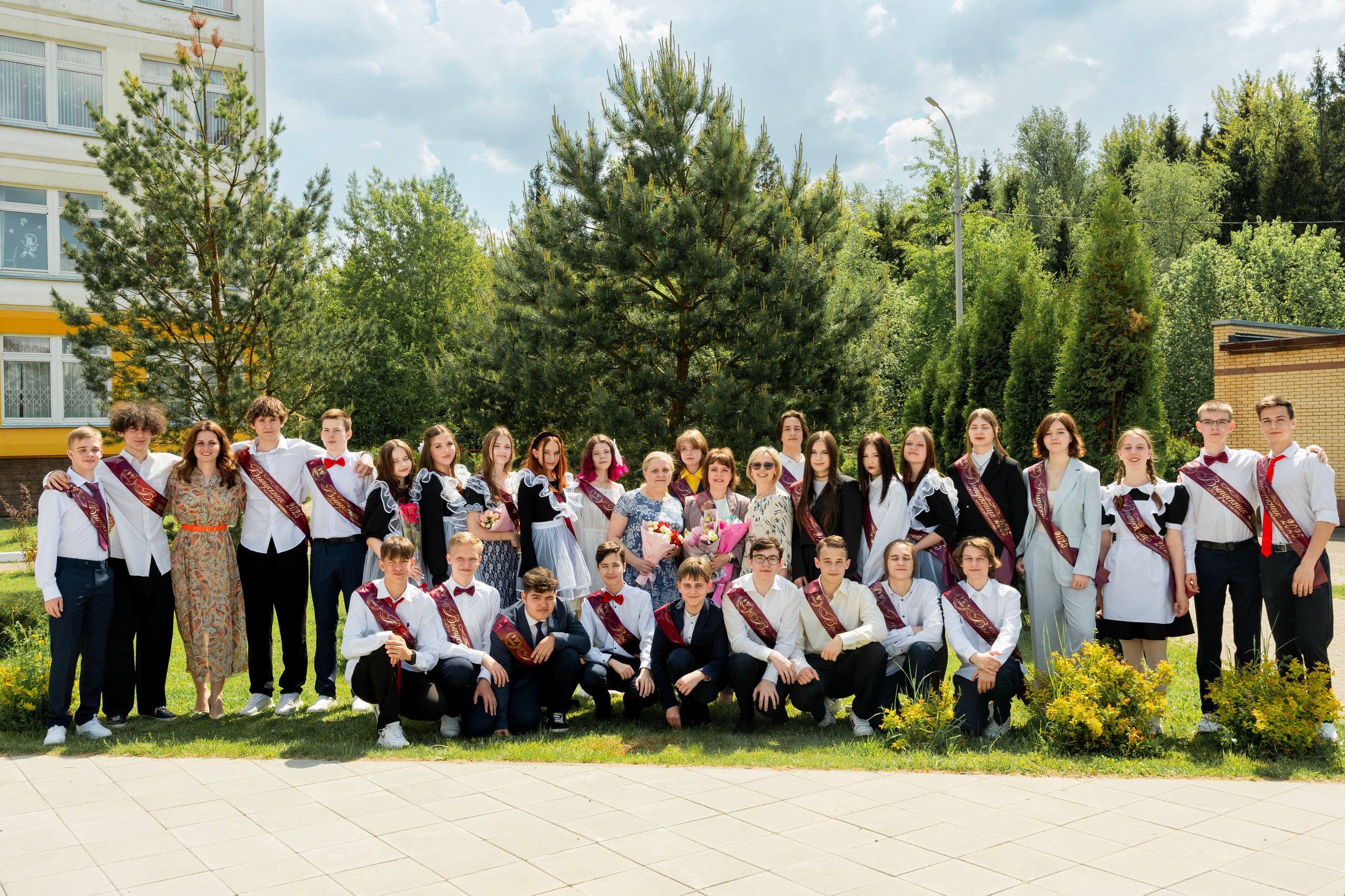 Выпукные 9 классы. Фотограф Юлия Попова