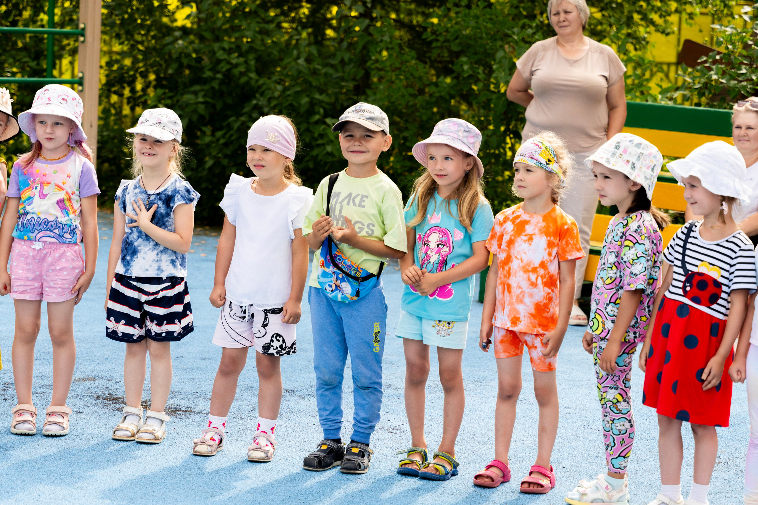 Игры на свежем воздухе. Фотограф Юлия Попова