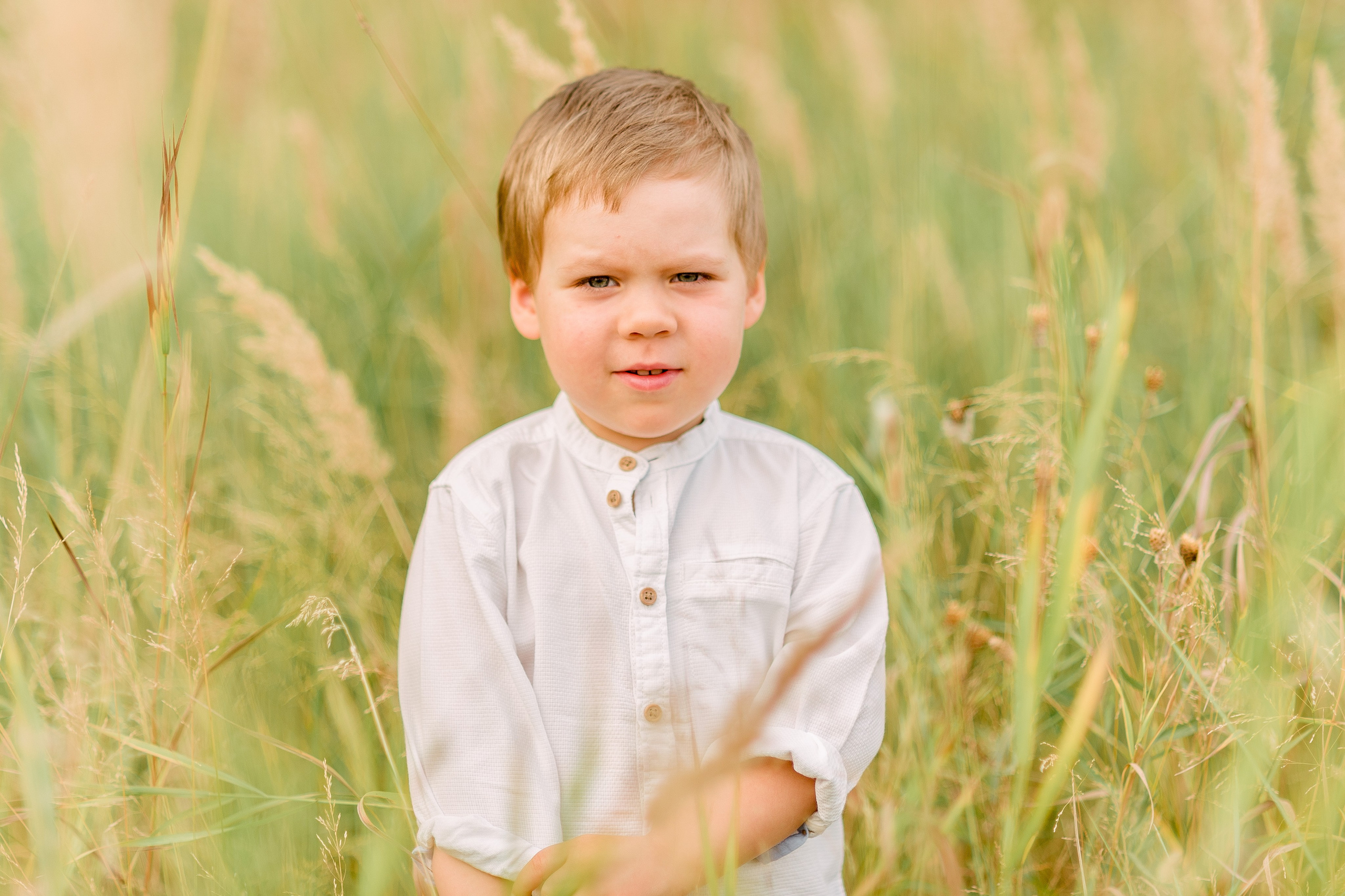 В поле. Фотограф Юлия Попова