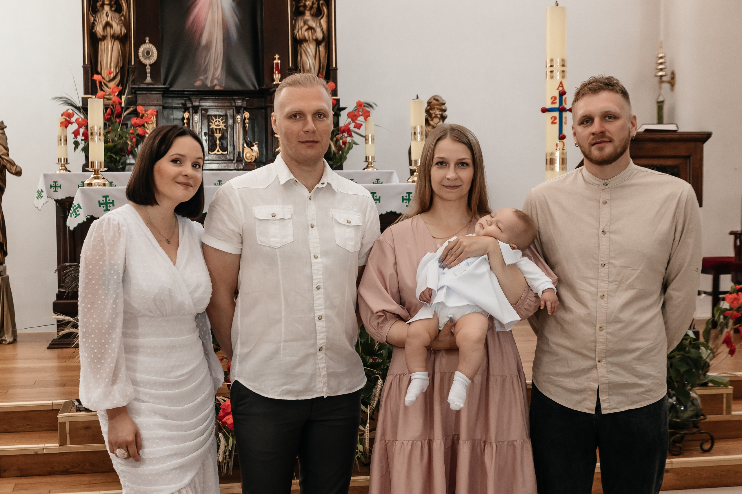 Крещение Адама. Семейный фотограф Минск Усова Ольга