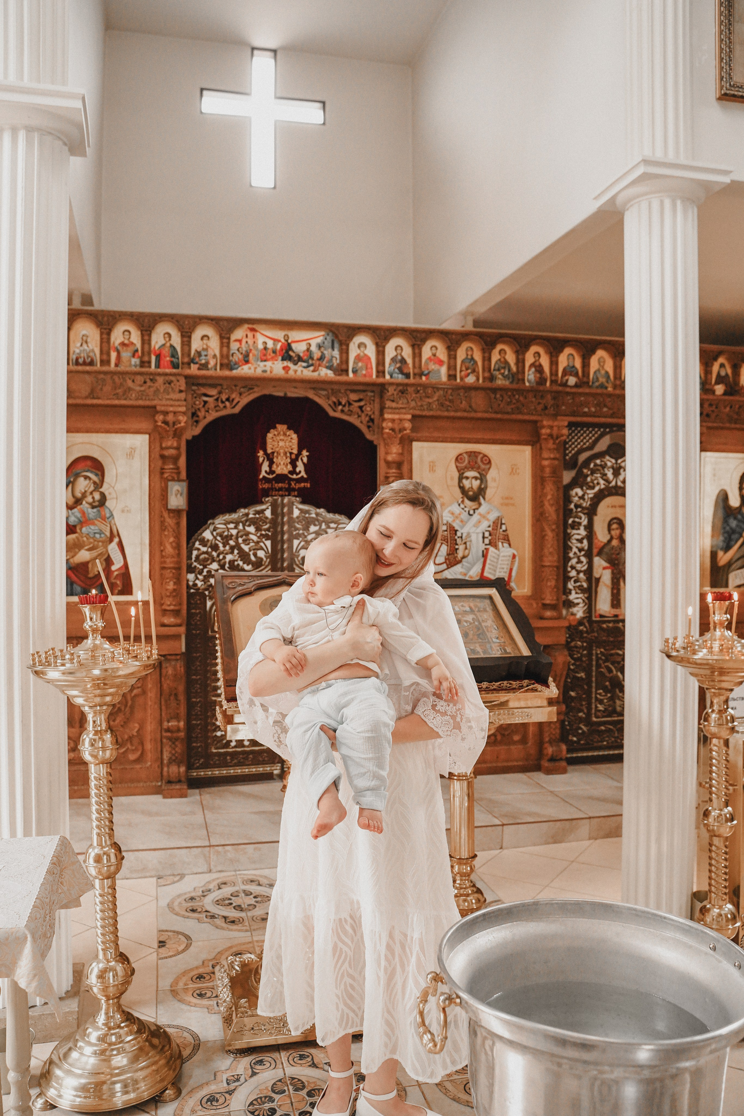 Крещение Лёвы. Семейный и женский фотограф в Краснодаре Анастасия Приймак