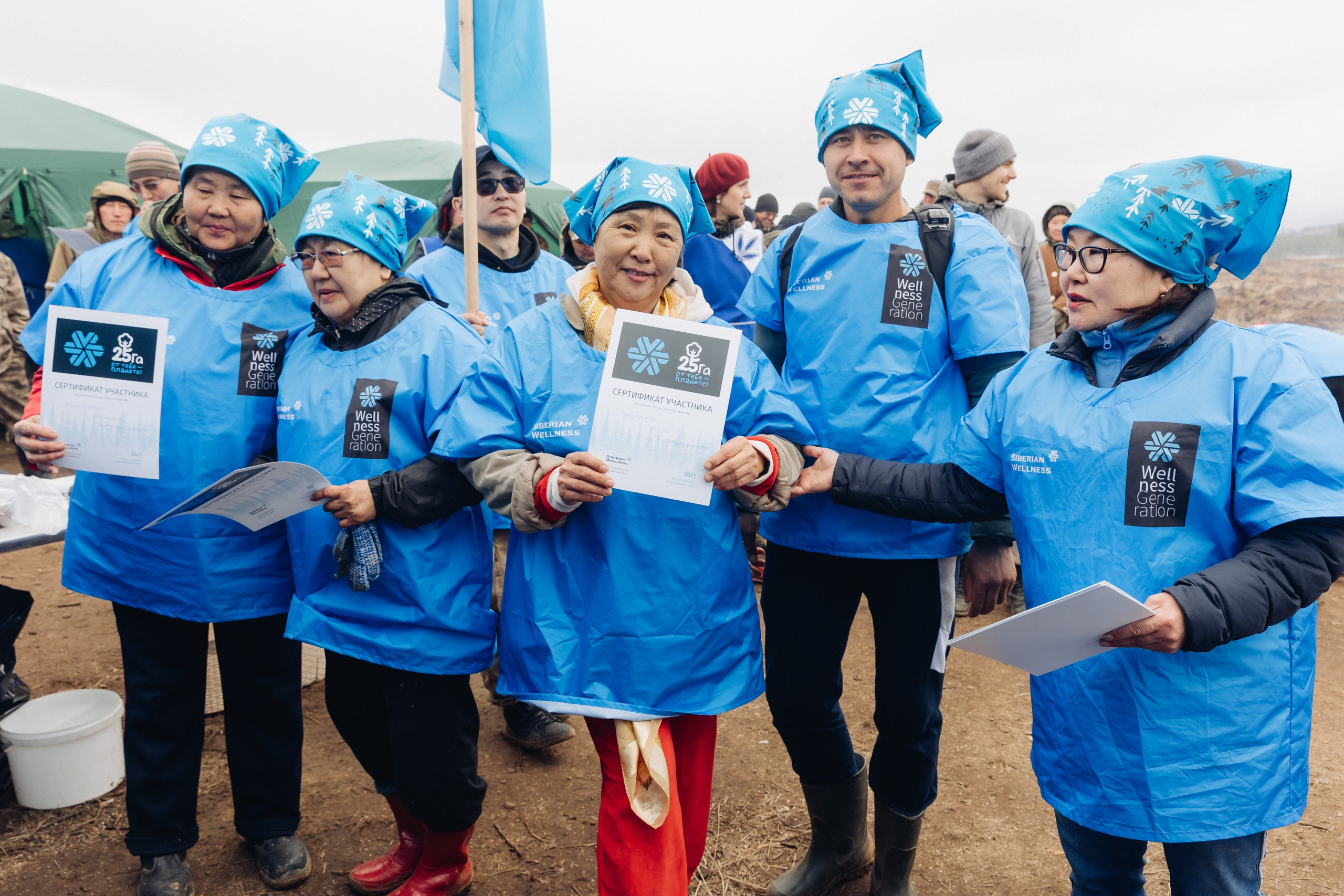 Siberian wellness. Ежегодная акция по посадке деревьев. Свадебный и семейный фотограф в Улан-Удэ