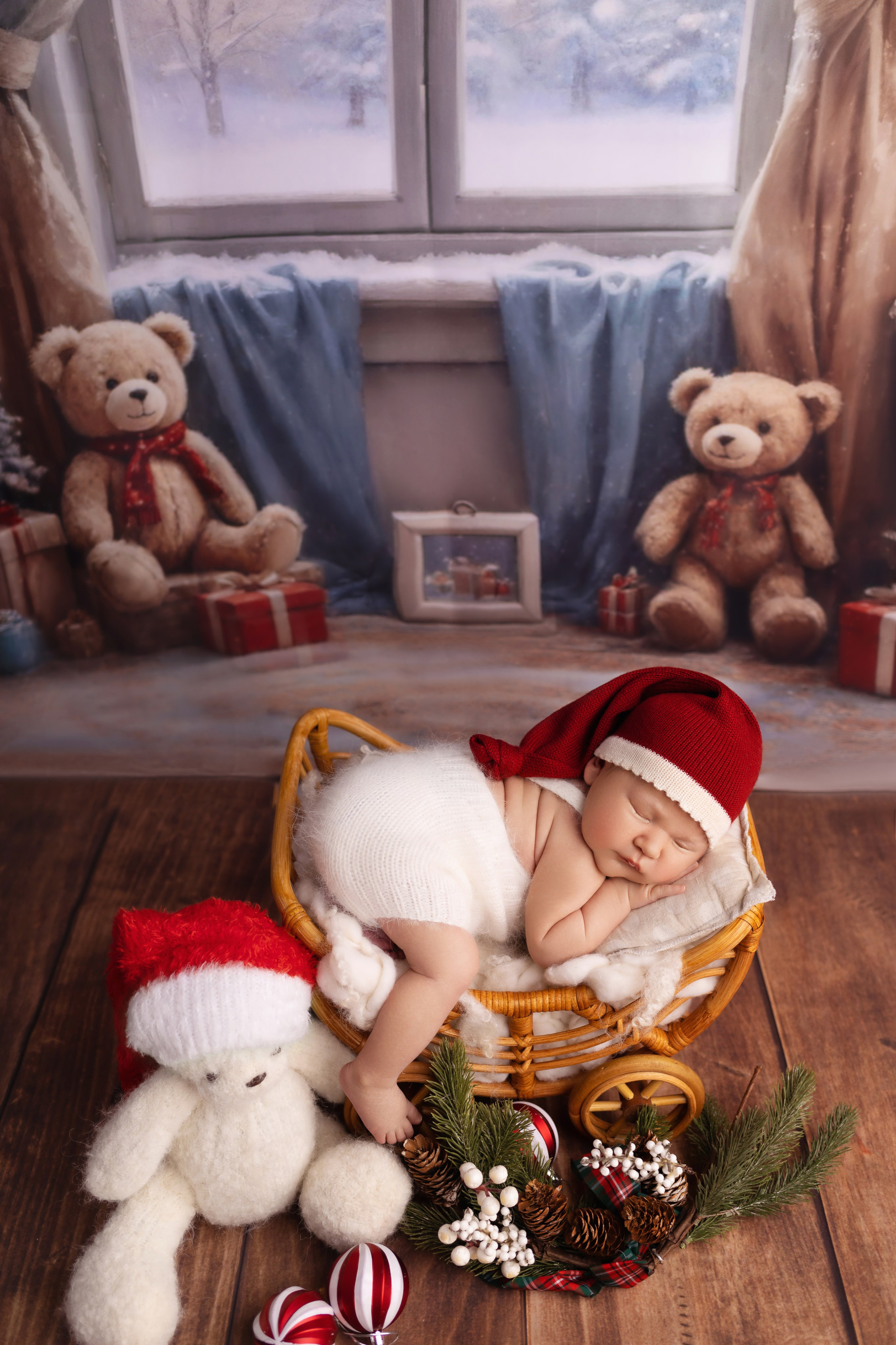 Классическая фотосессия малыша. Фотограф новорожденных малышей в Омске и Омской области Эльвира Камаева