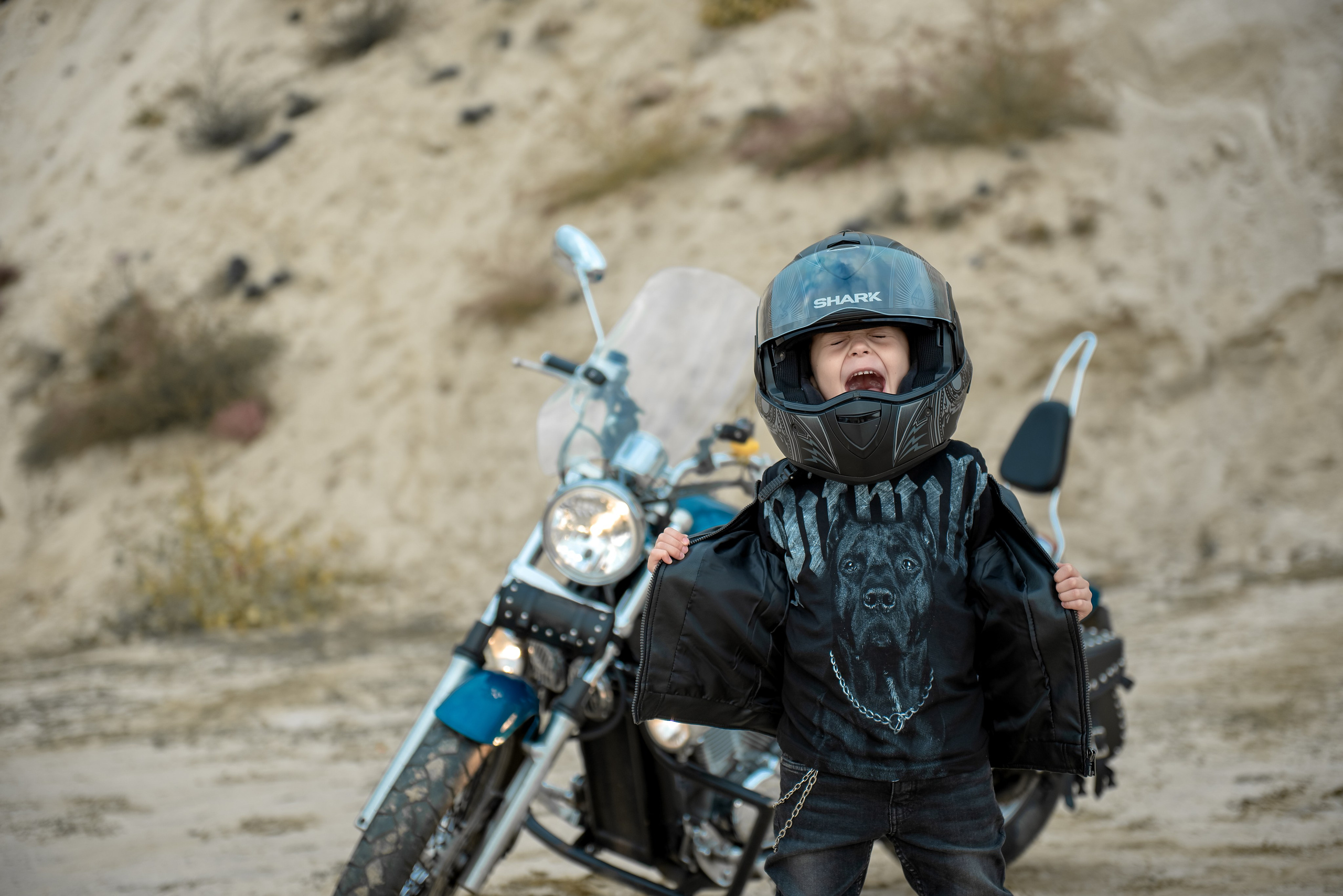 Юный байкер. Фотограф Саратов Юлия Петрова