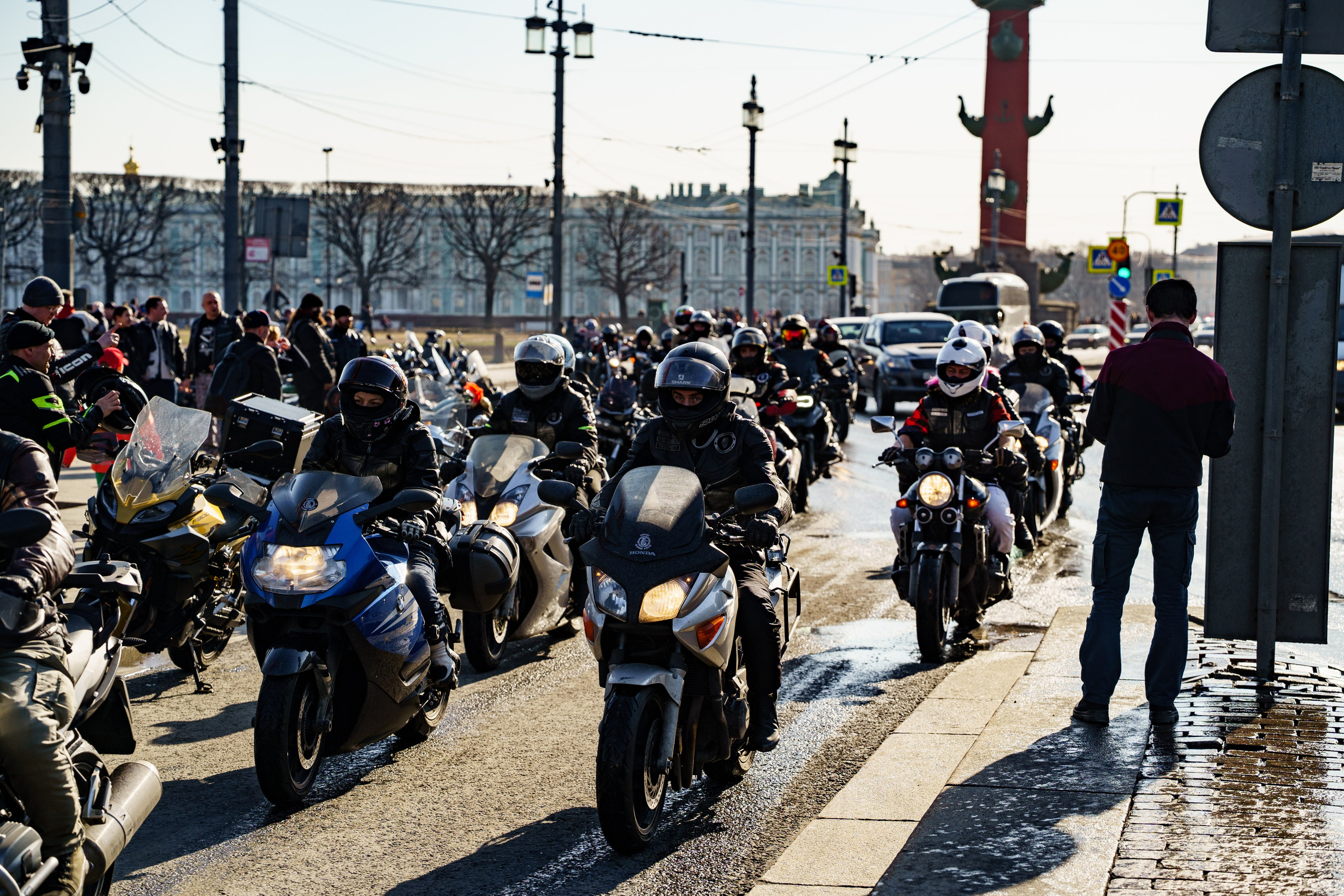 Прохват мотоклуба Norman Riders ч.1. Концертный и репортажный фотограф в Санкт-Петербурге Слава Пахомов