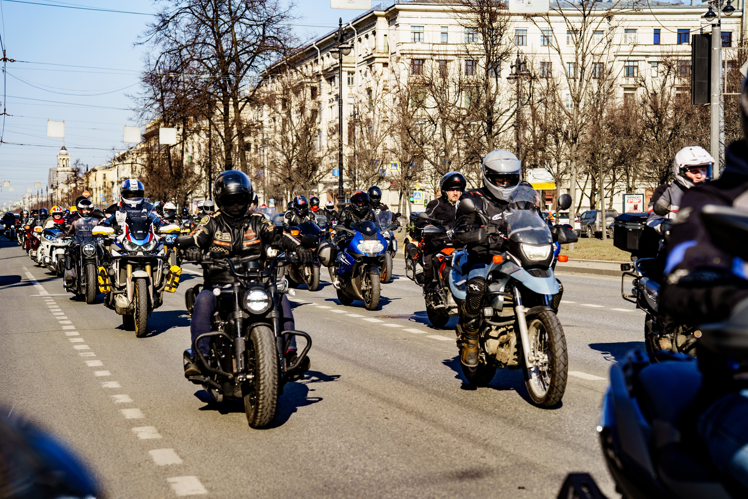 Прохват мотоклуба Norman Riders ч.1. Концертный и репортажный фотограф в Санкт-Петербурге Слава Пахомов