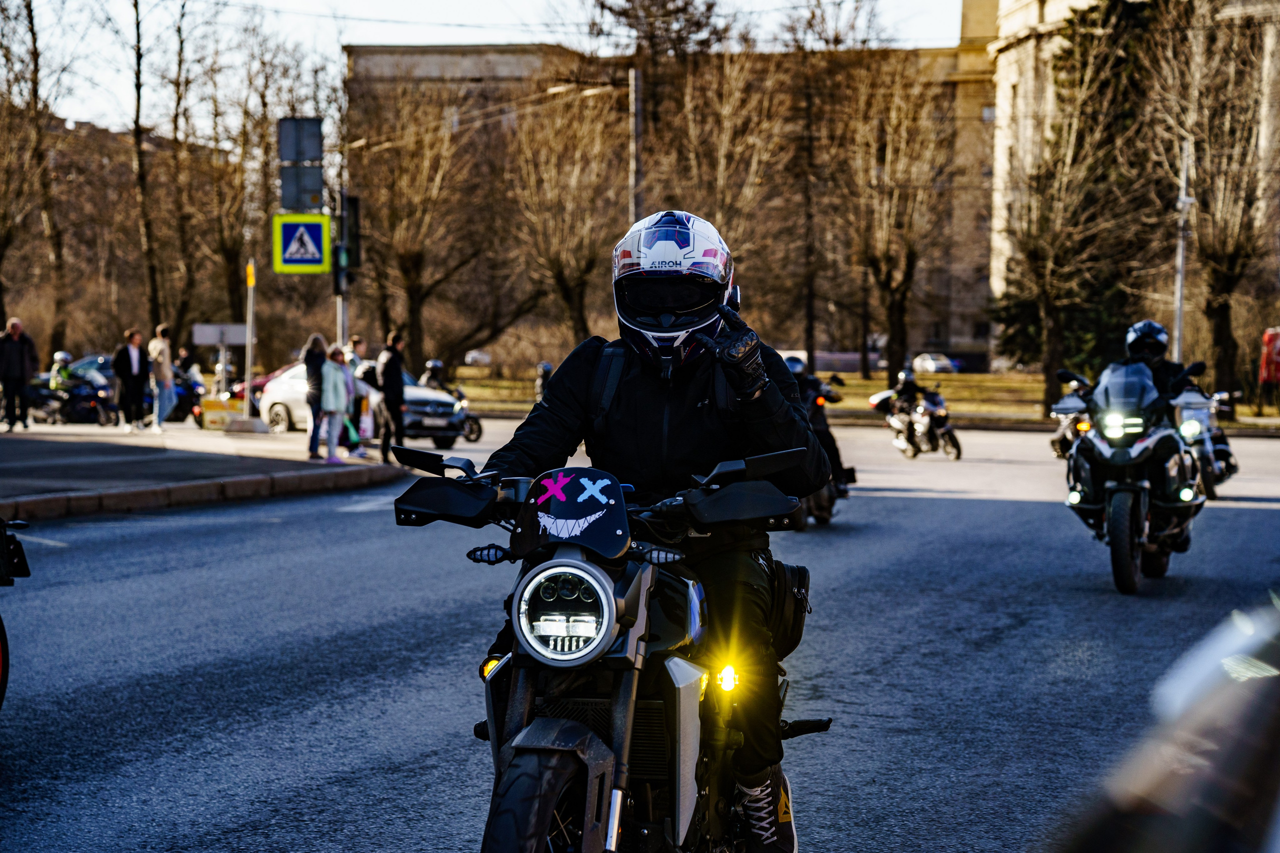 Прохват мотоклуба Norman Riders ч.1. Концертный и репортажный фотограф в Санкт-Петербурге Слава Пахомов