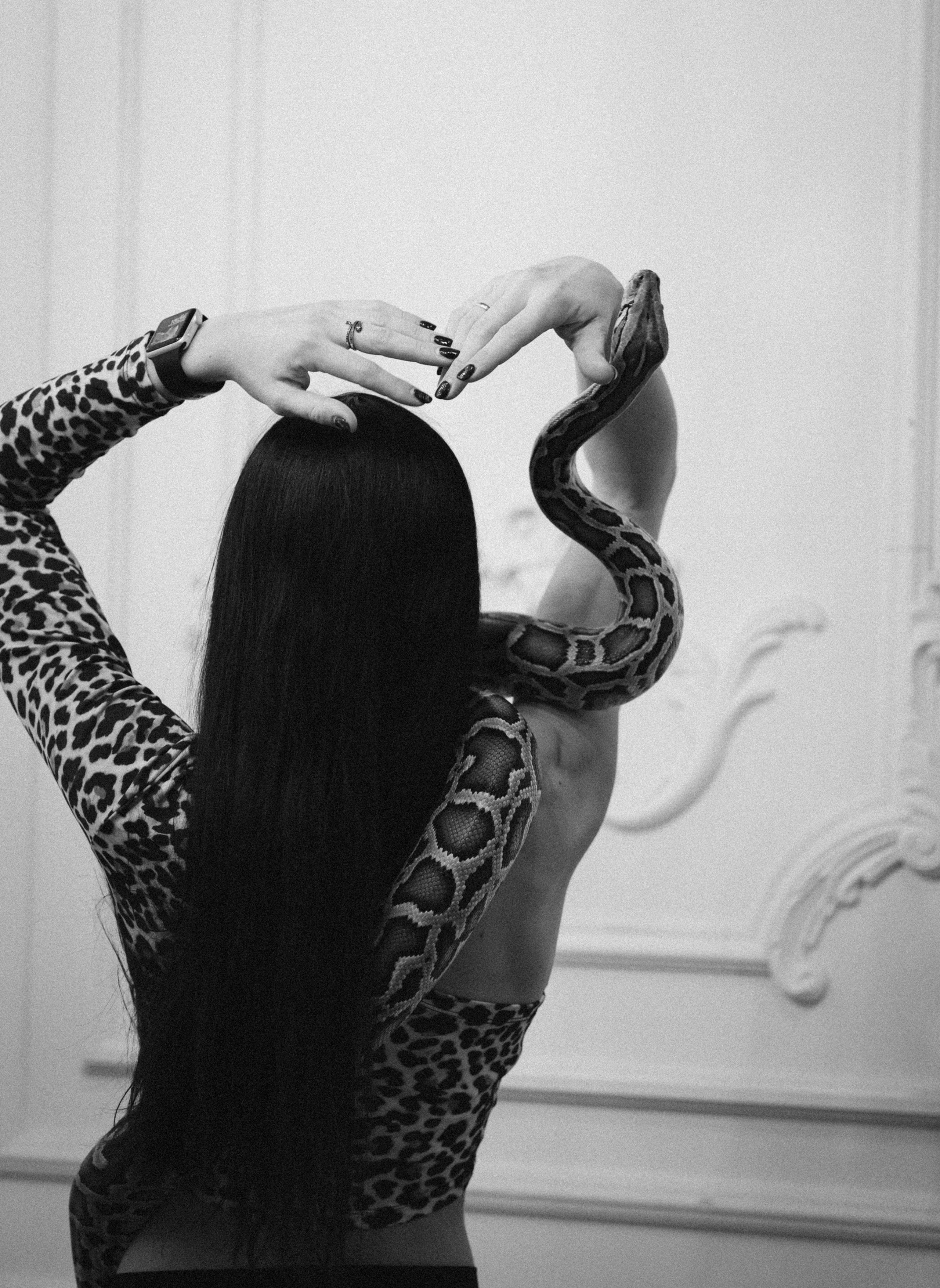 Даша и Питон. Фотограф Тюркан Мария | Ярославль Москва