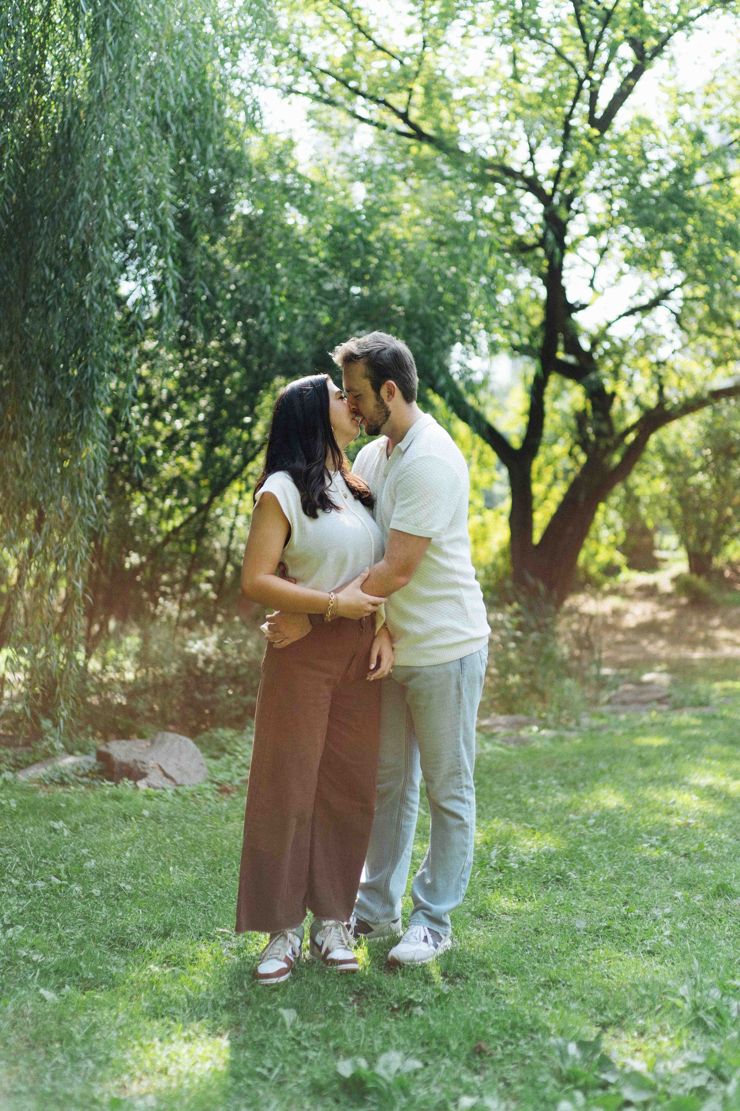 Engagement central park. New York photographer RINAT SHAHMETOV in New York city