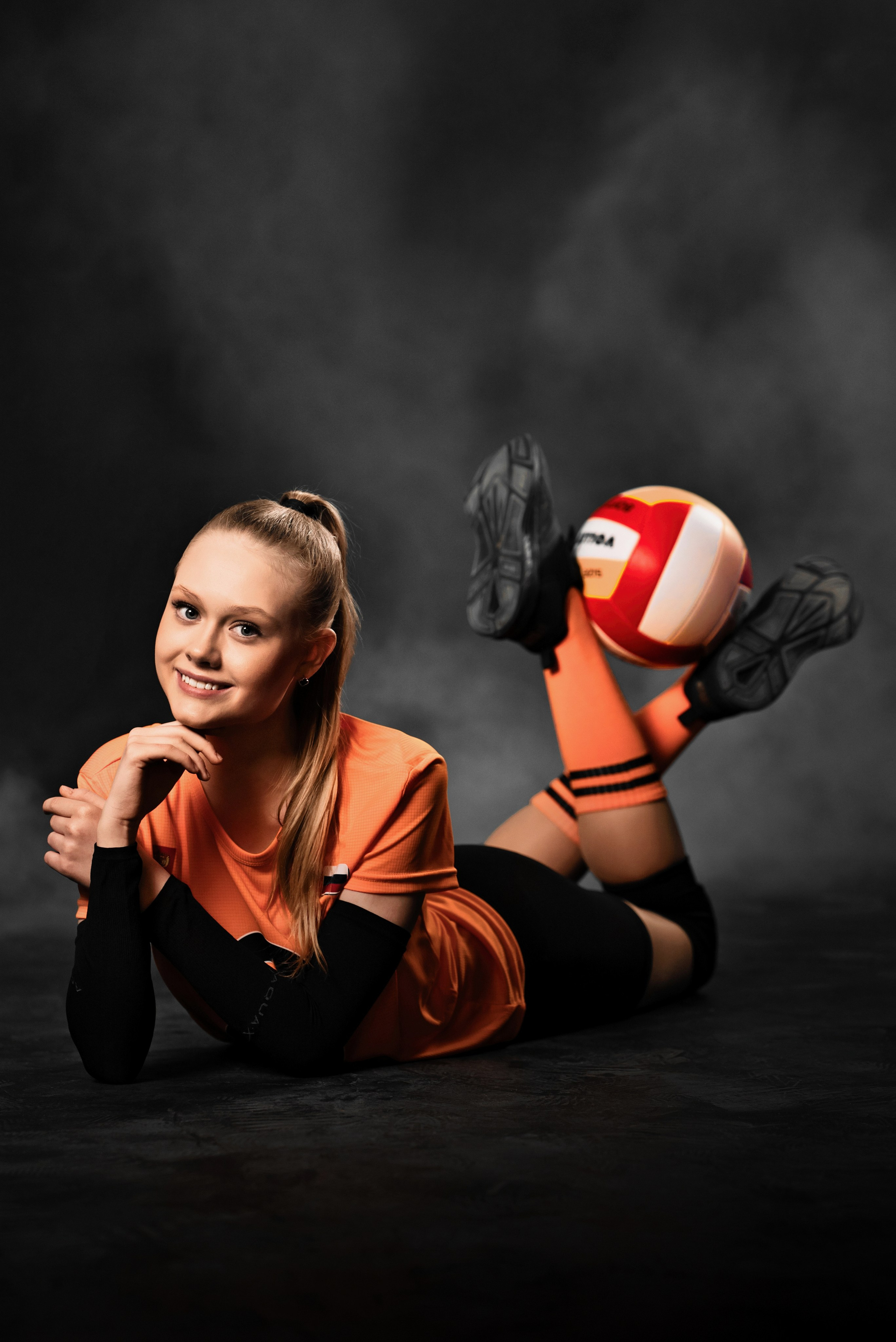 В волейбол играют настоящие красотки!. Фотограф Денис Кривопусков