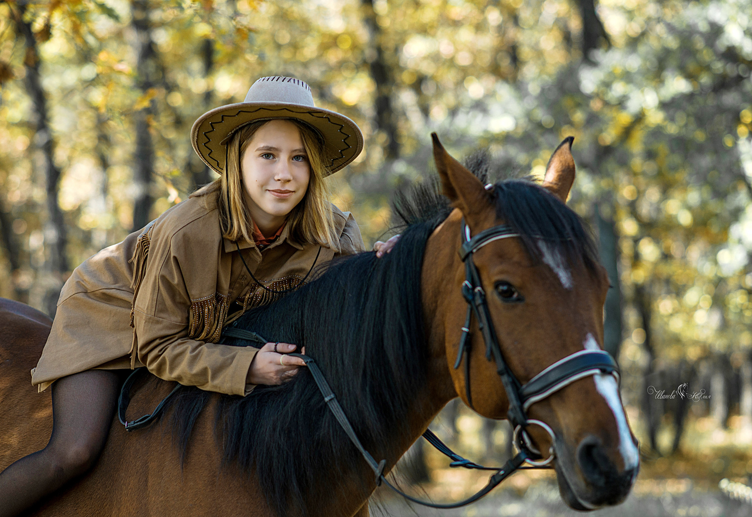 Семейная съемочка с Ватиканом. Конный фотограф в Саратове Юлия Иванова
