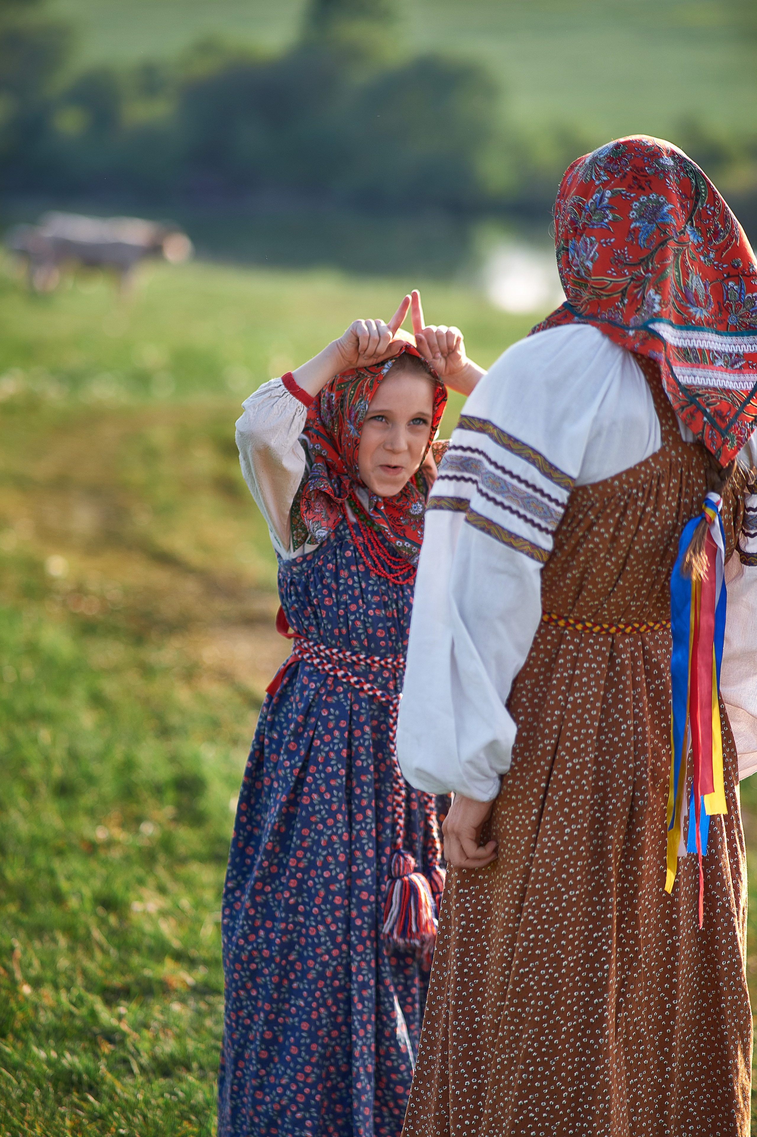 Фотосессия с лошадью в костюмах. Семейный и женский фотограф в Новомосковске и Узловой Михеева Татьяна