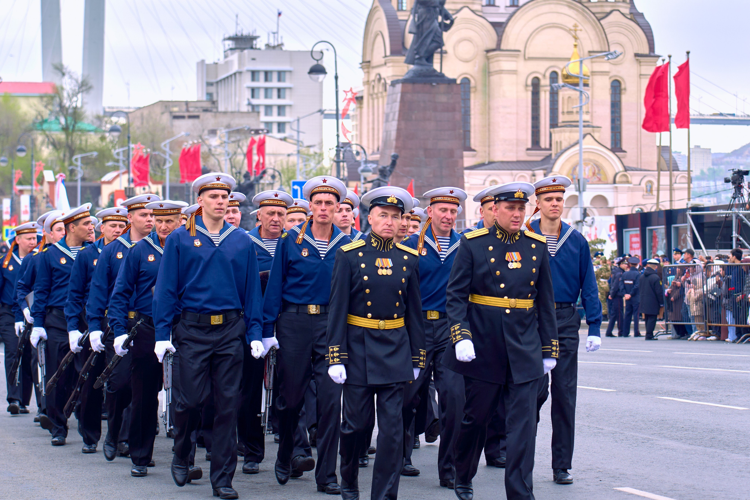 День Победы!. Фотограф во Владивостоке